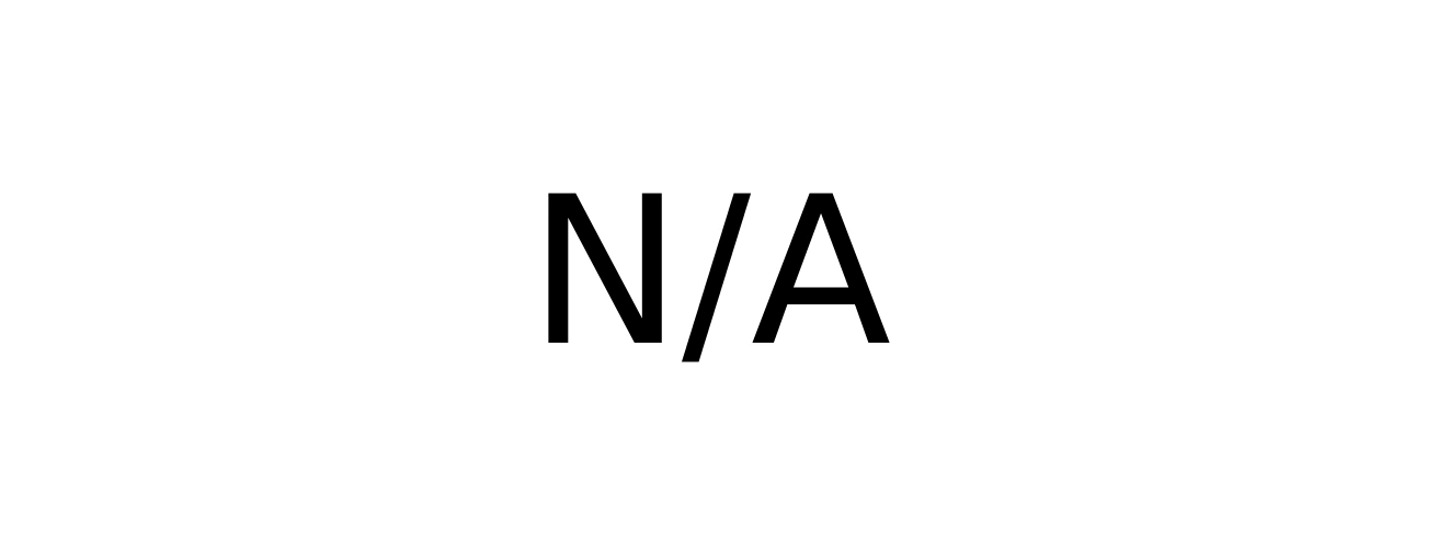 N/A