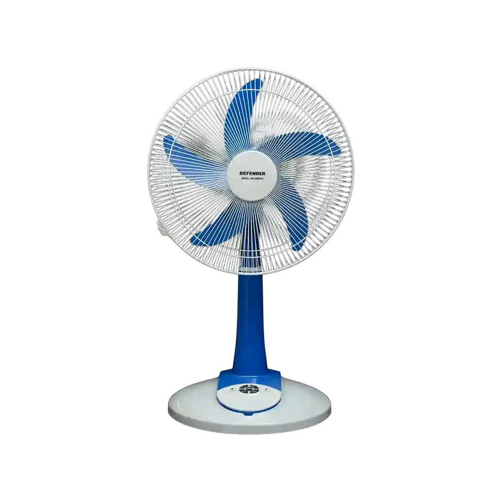 Defender DIS-2986HRS 16" Rechargeable Remote Control Table Fan