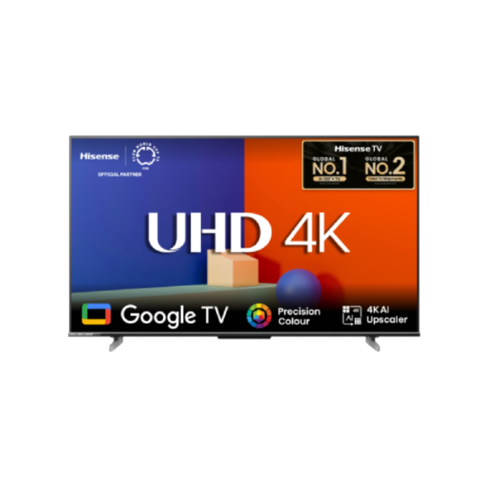 Hisense 43A6F3 43" Smart Android 4K Google TV