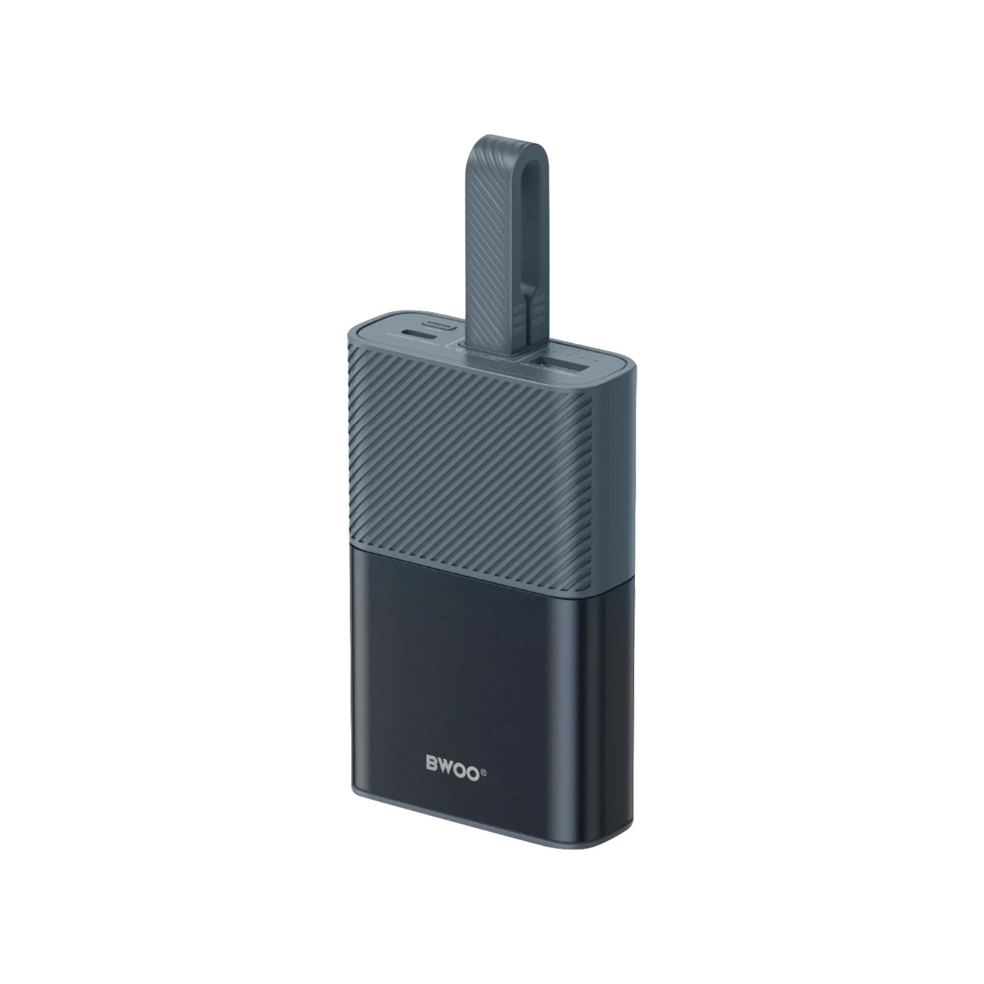 BWOO BO-P68 10000mAh 30W Fast Charging Power Bank with Built-in Cable Price In Bangladesh