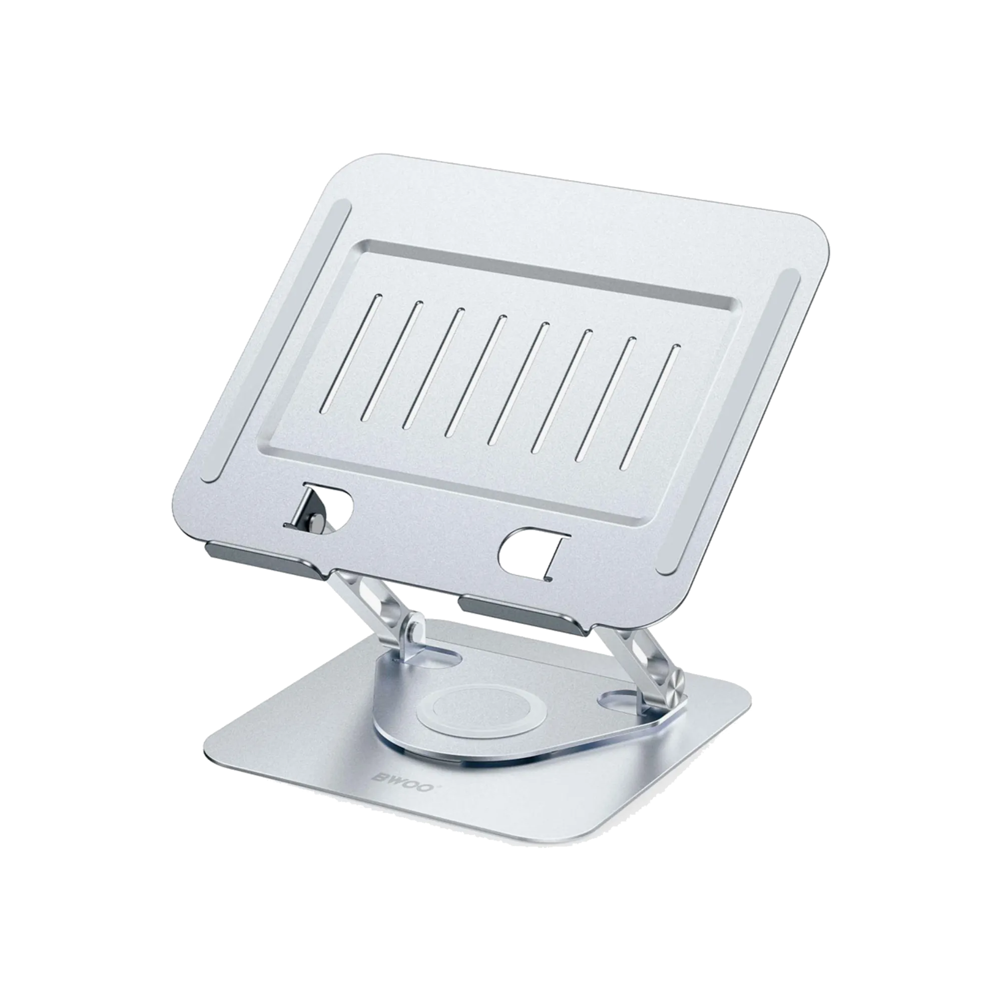 BWOO BO-ZJ142 Adjustable Metal Laptop Stand with 360 Rotation Base Price In Bangladesh