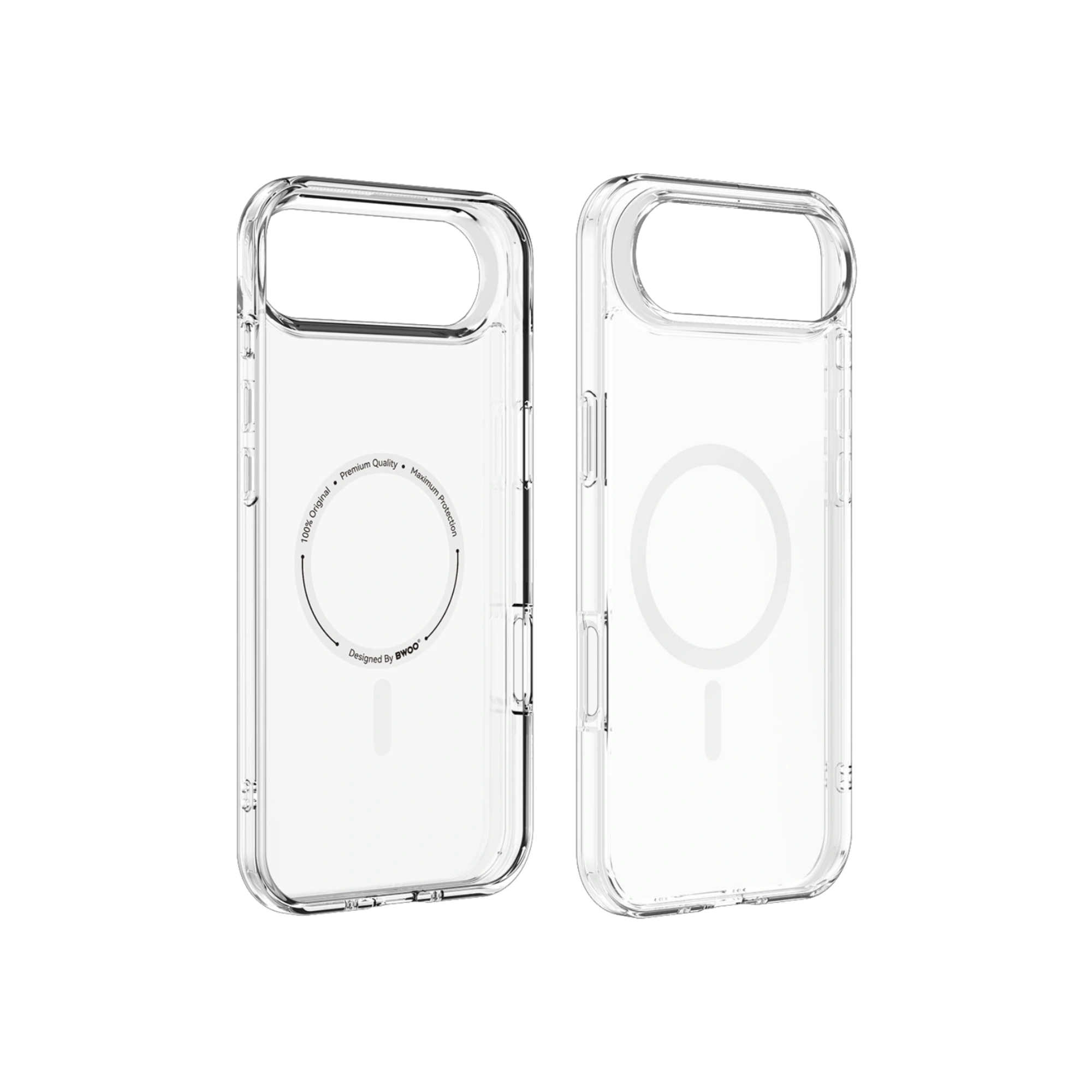 BWOO BO-KI17A701 Magnetic Transparent Phone Case For iPhone Air