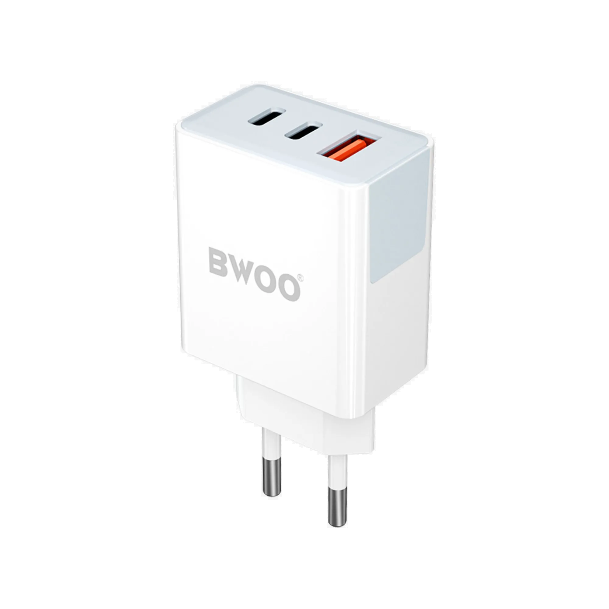 BWOO BO-CDA133 3 in 1 USB C+USB A 40W Phone Fast Wall Charging Adapter Price In Bangladesh