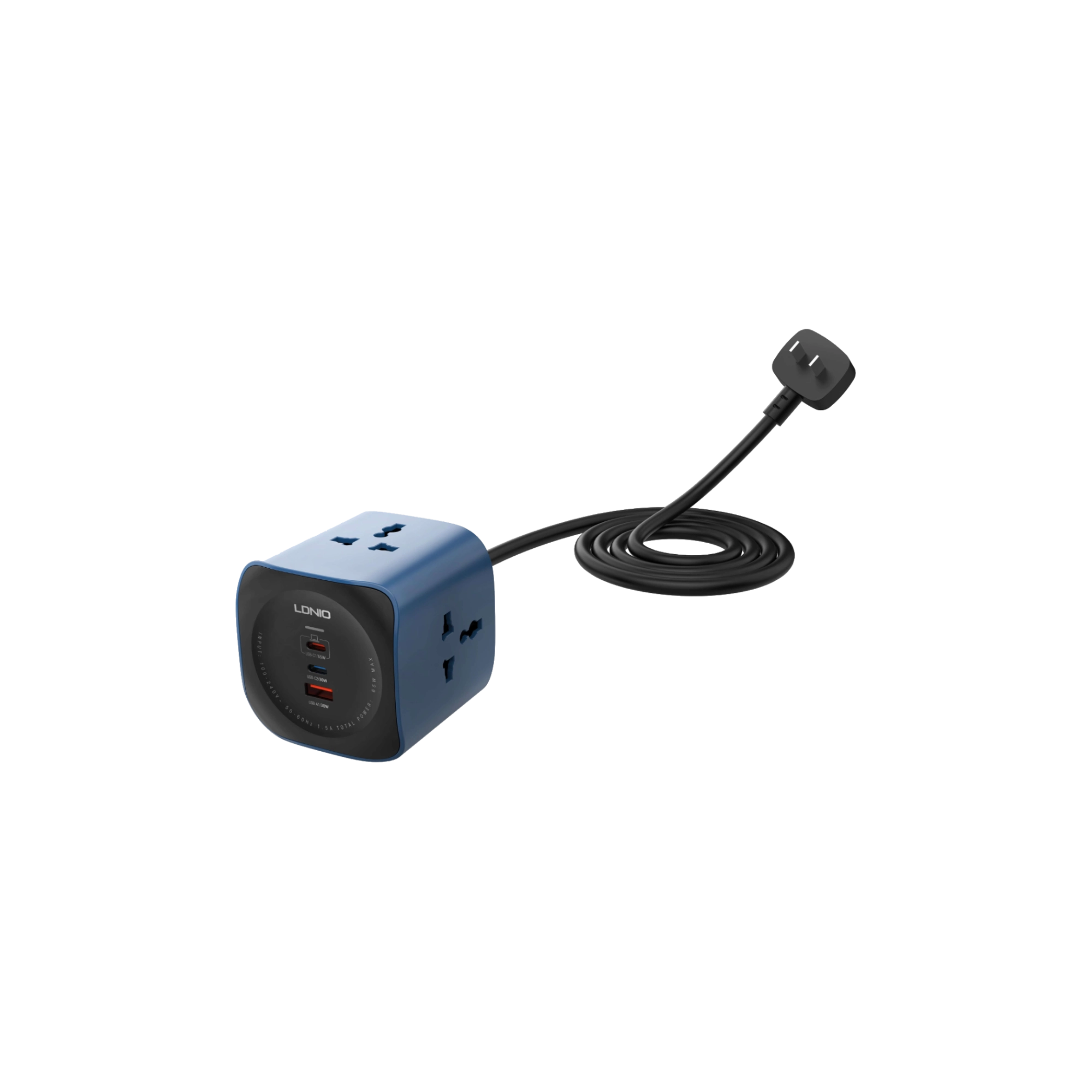 LDNIO SC3319 6-in-1 Power Socket Cube Price In Bangladesh