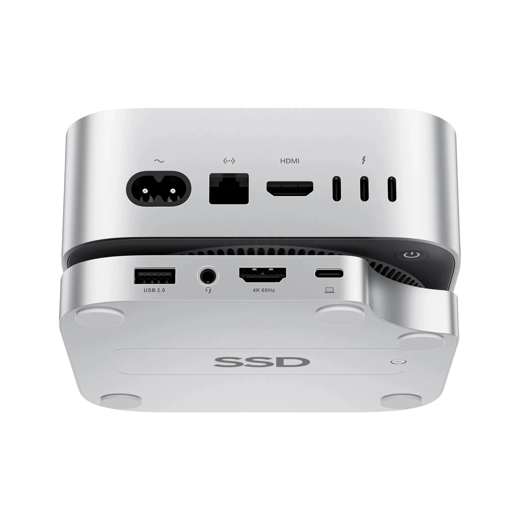 PULWTOP Mac Mini M4 Docking Station