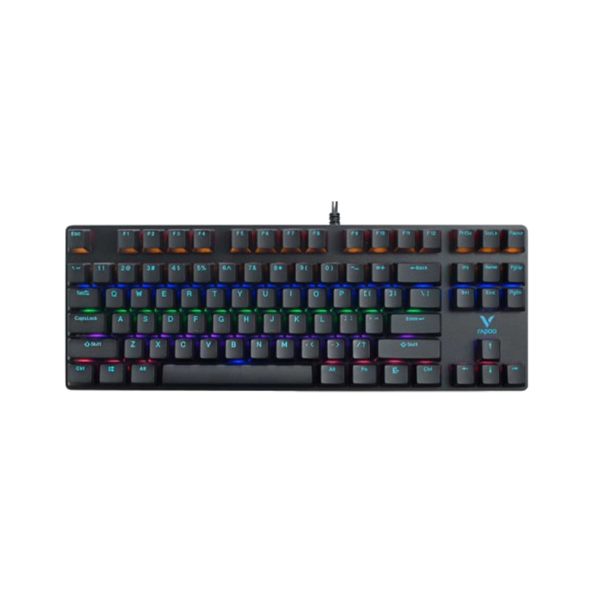 Rapoo V500PRO-87 Wired Mechanical Gaming Keyboard Price In Bangladesh