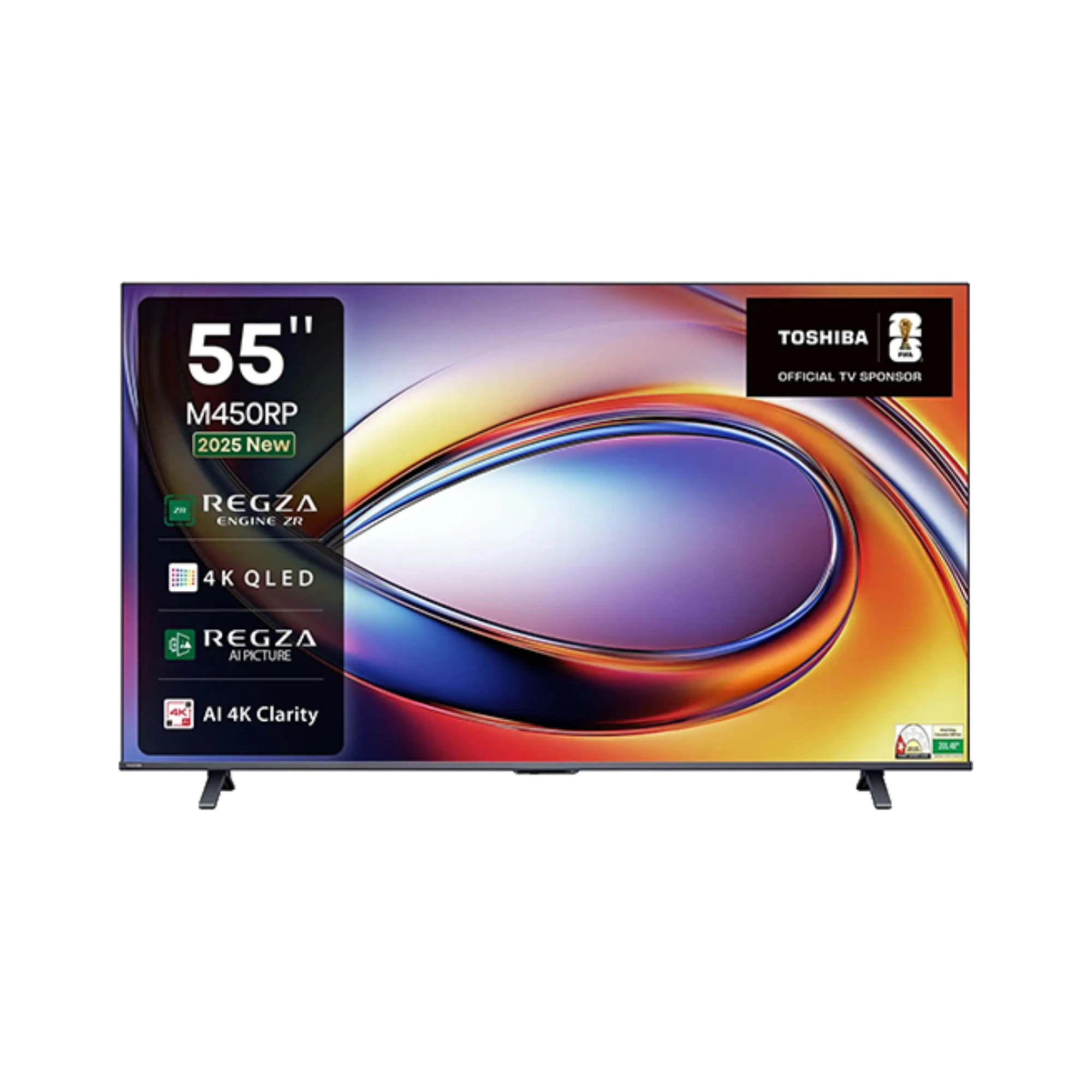 TOSHIBA 55M450RP 55" QLED 4K VIDAA Smart TV Price In Bangladesh
