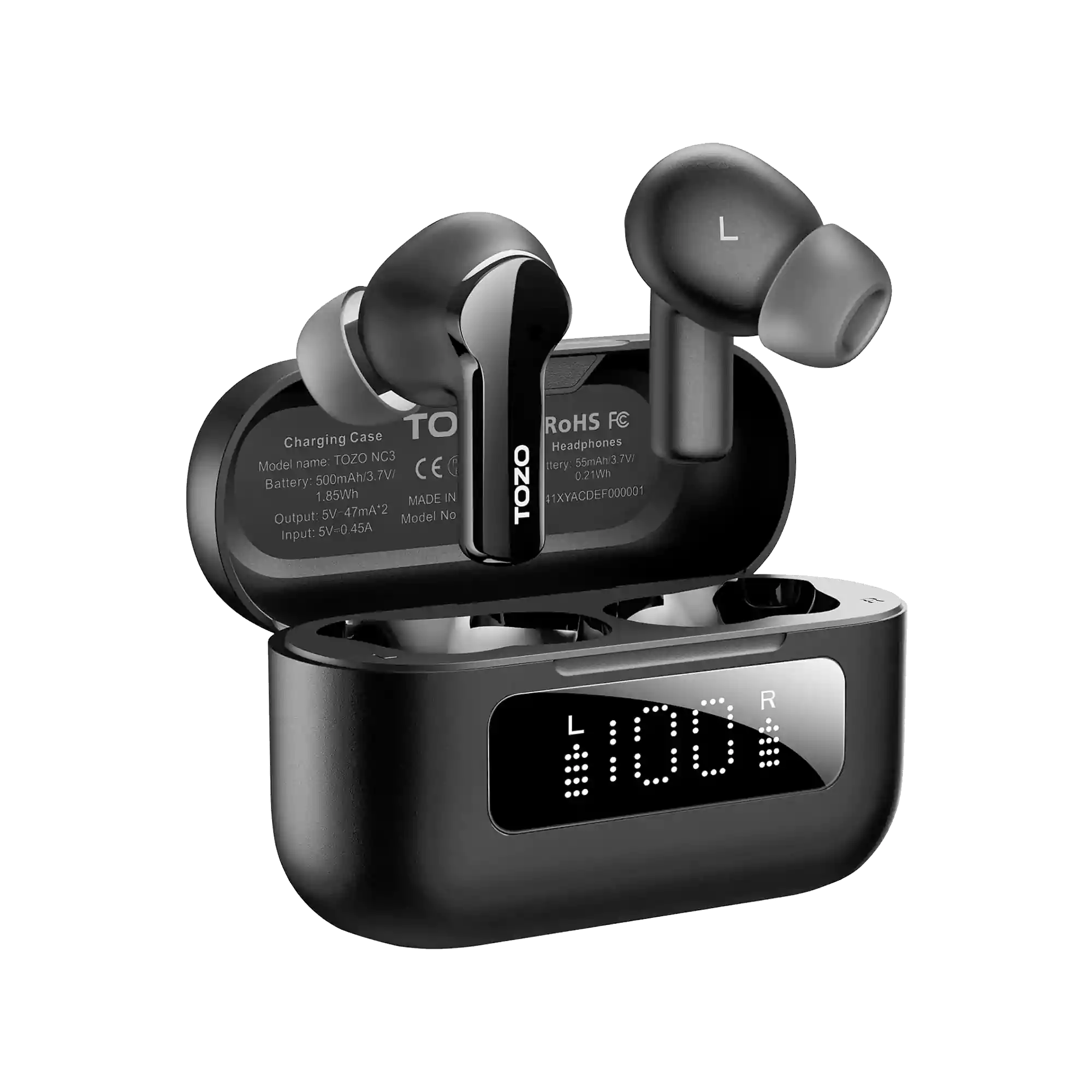 TOZO AeroSound2 Hybrid ANC Wireless Earbuds Price In Bangladesh