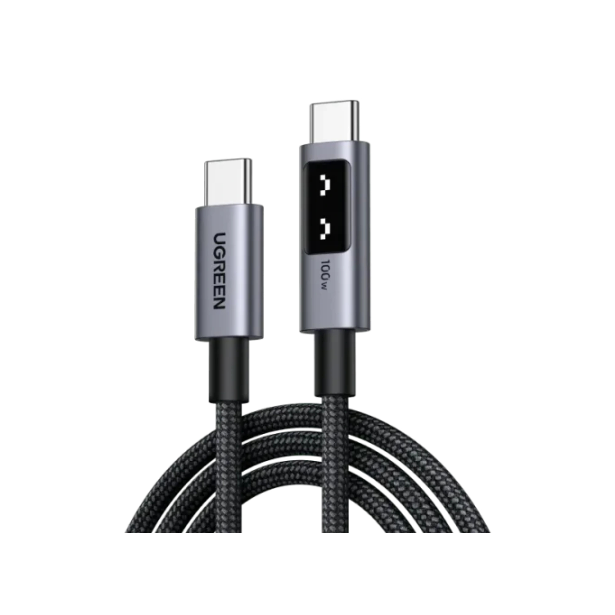 UGREEN Uno 100W USB-C to USB-C Cable with LED Display