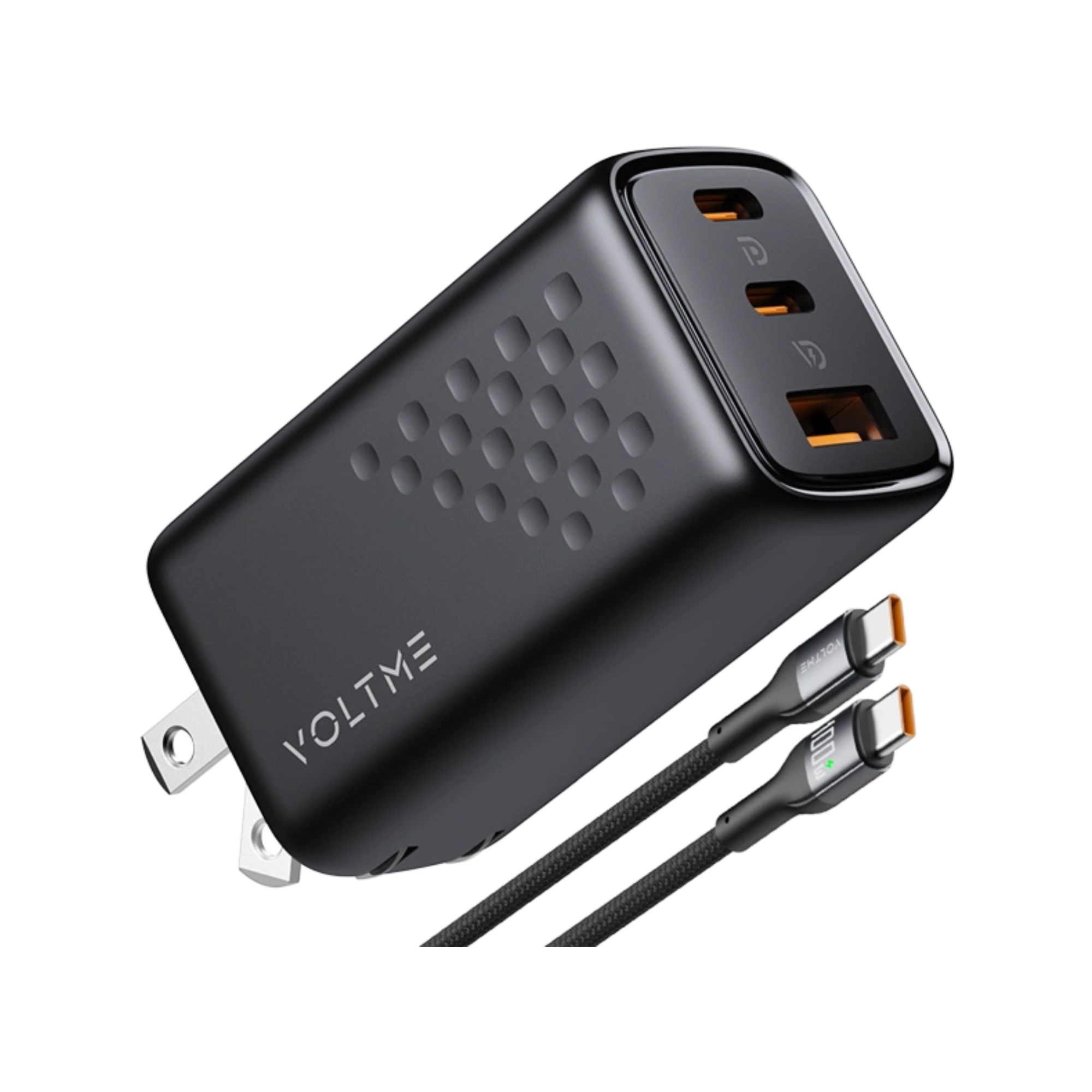 VOLTME Revo 67 Lite 67W Triple Port GaN Charger Bundle Set Price In Bangladesh