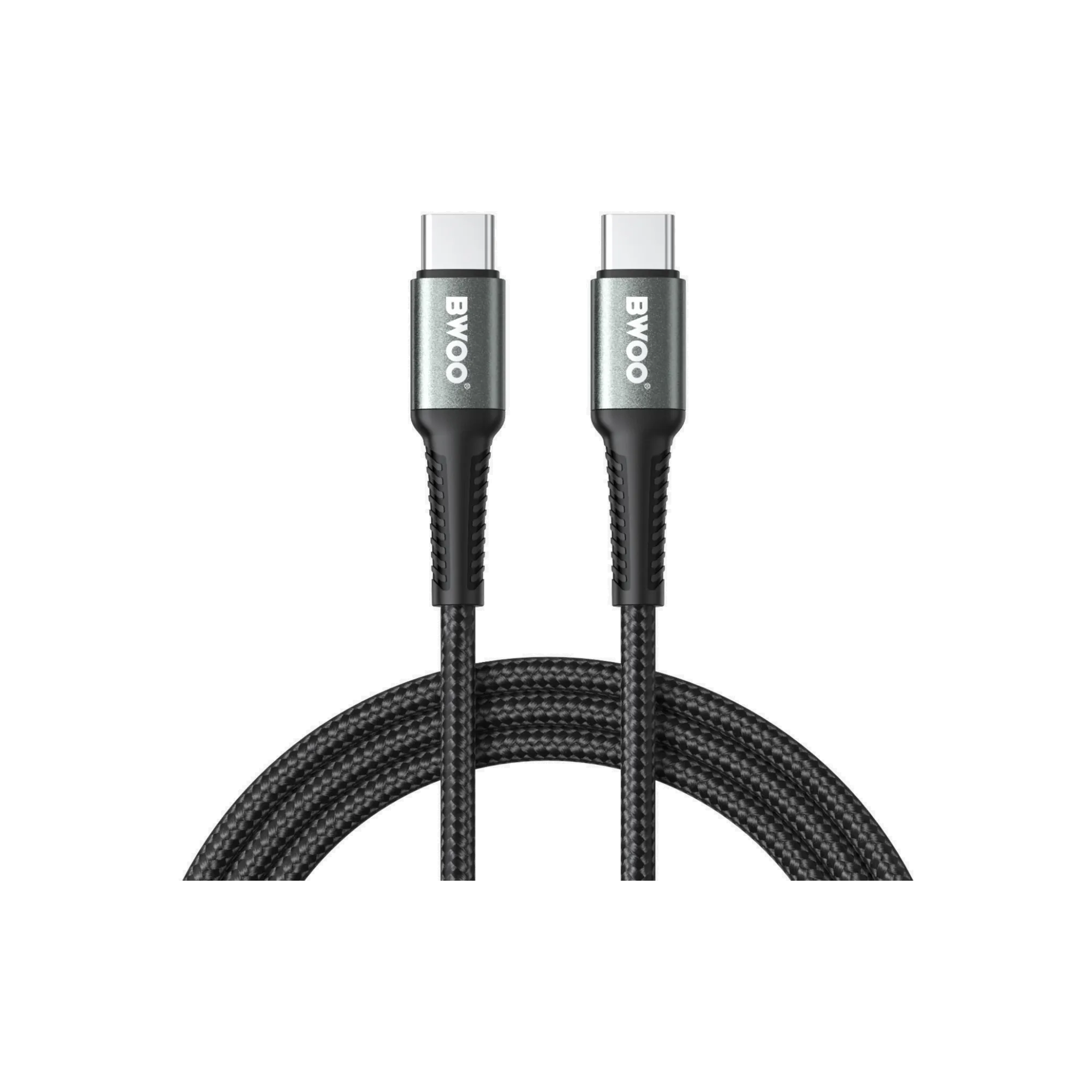 BWOO BO-X288C-C 2M PD 60W Nylon Braided Type-C Cable Price In Bangladesh