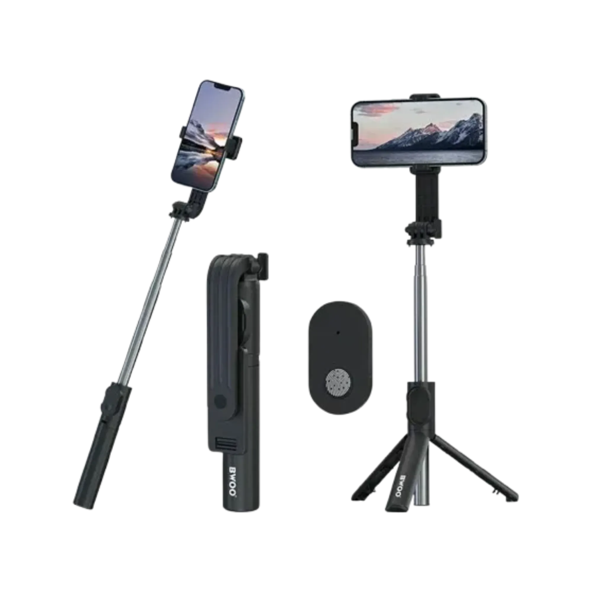 BWOO BO-ZP13 2 in 1 Standalone Selfie Stick With Tripod Price In Bangladesh