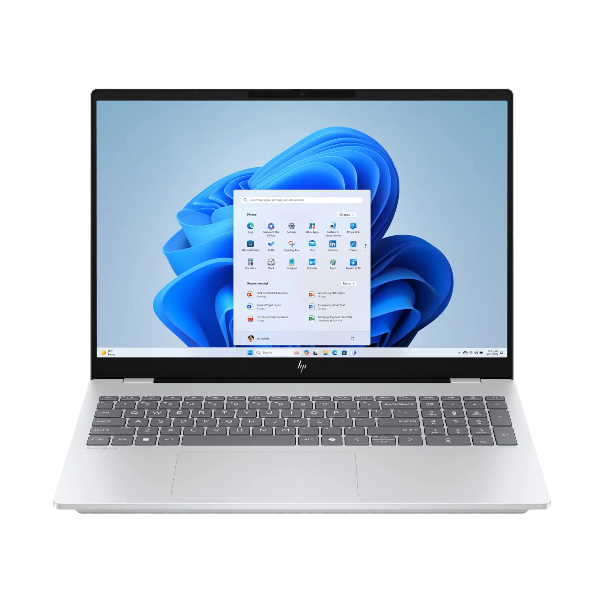 HP OmniBook 7 Intel Core 9 270 16GB RAM 1TB SSD 16" OLED Touch Screen Laptop