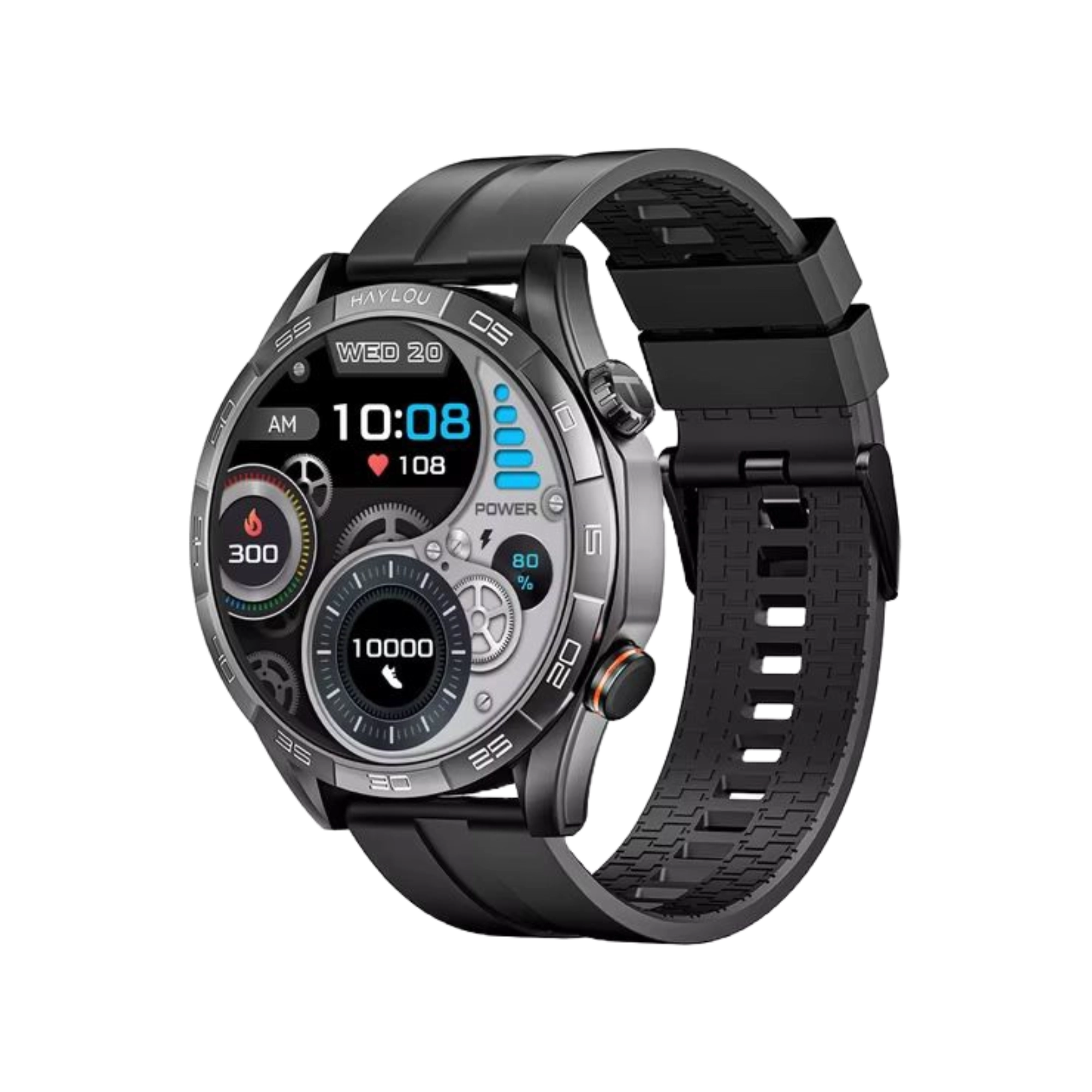 Haylou Solar 5 BT Calling Smart Watch Black