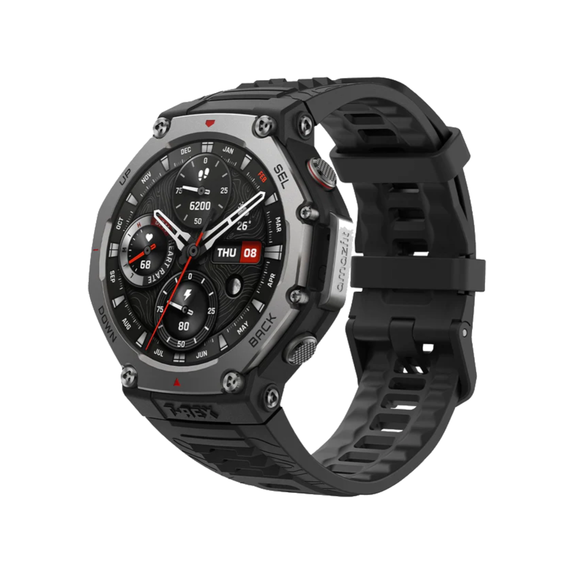Amazfit T-Rex 3 Smart Watch Onyx Black