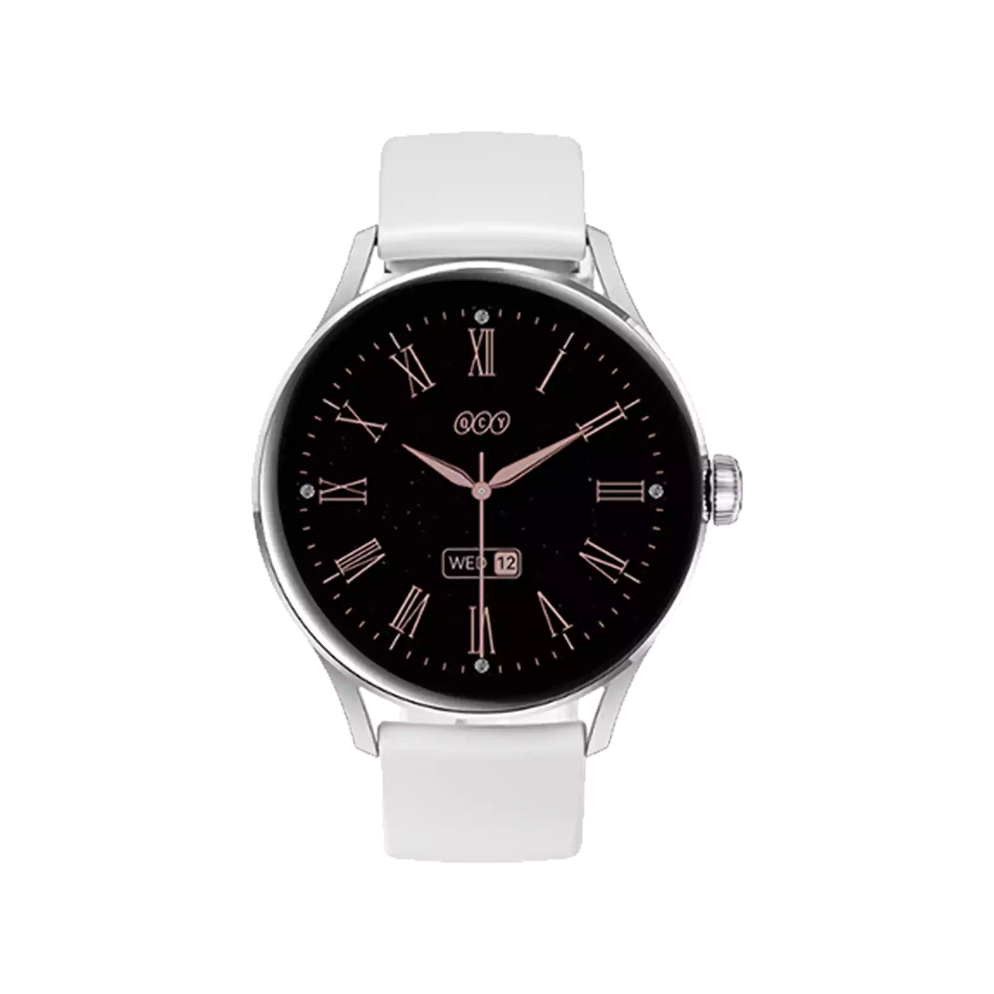 QCY Elite Bluetooth Calling Smart Watch White