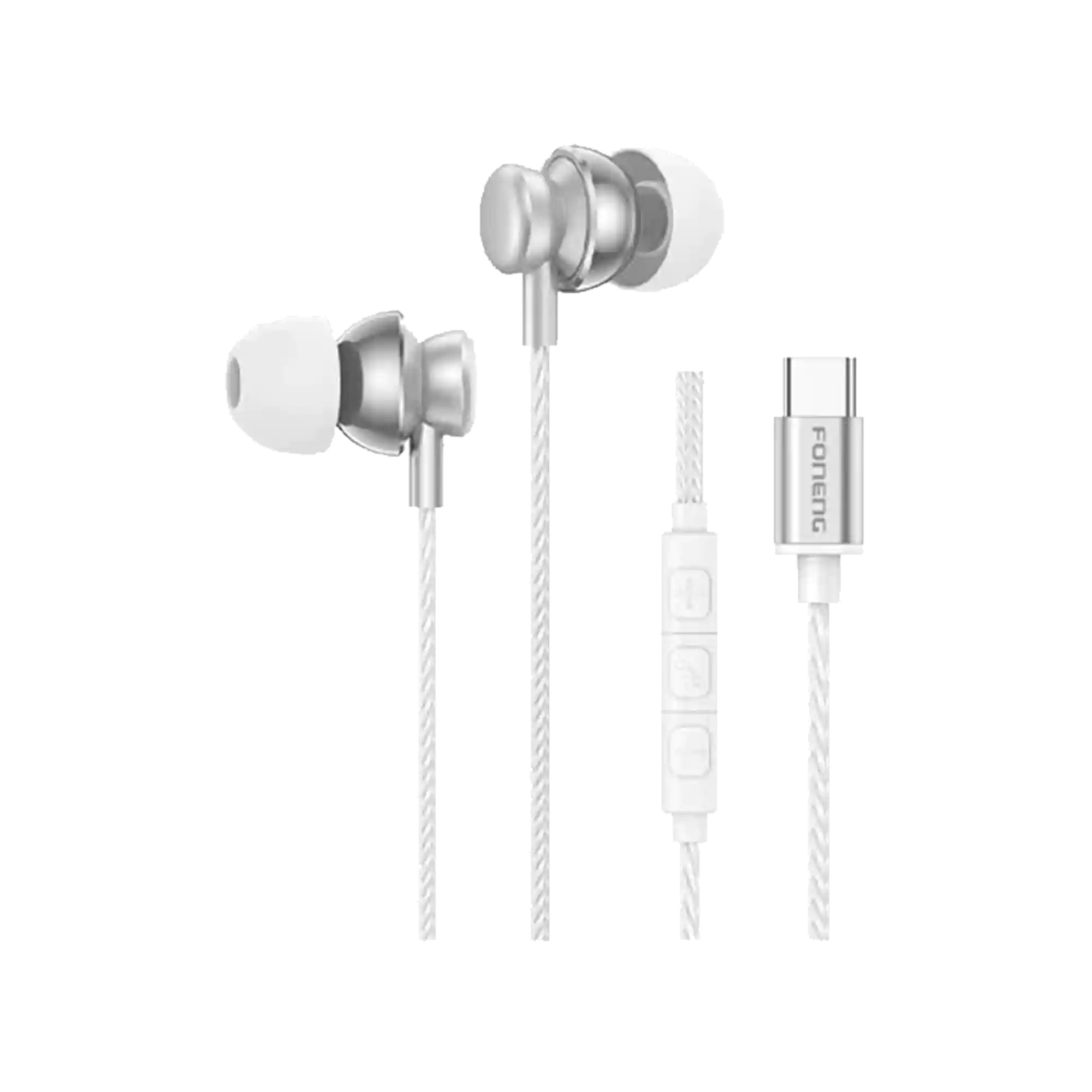 Foneng T67 In Ear Heavy Bass Type-C Earphone