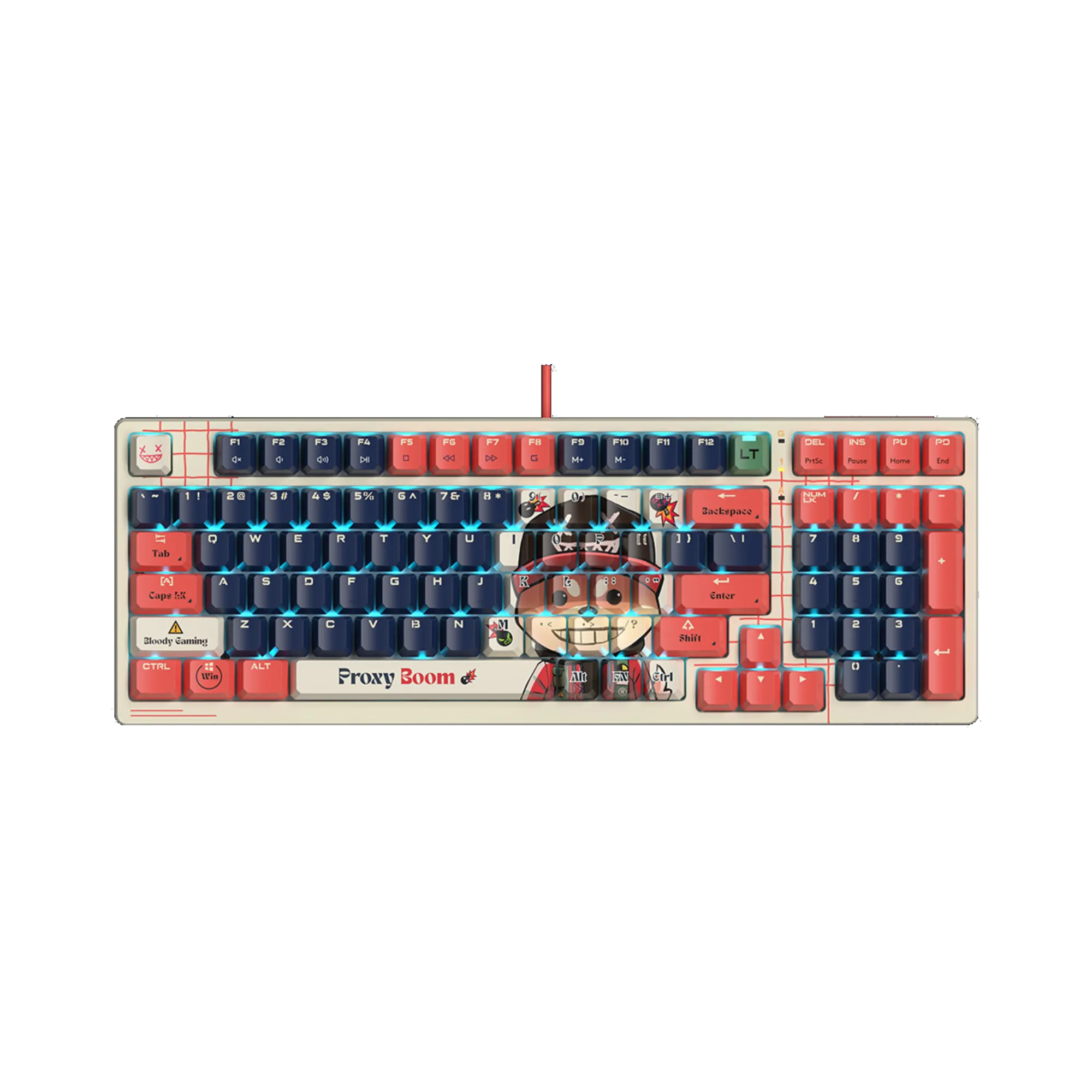 A4Tech Bloody AT98 RGB Mechanical Gaming Keyboard Proxy Boom