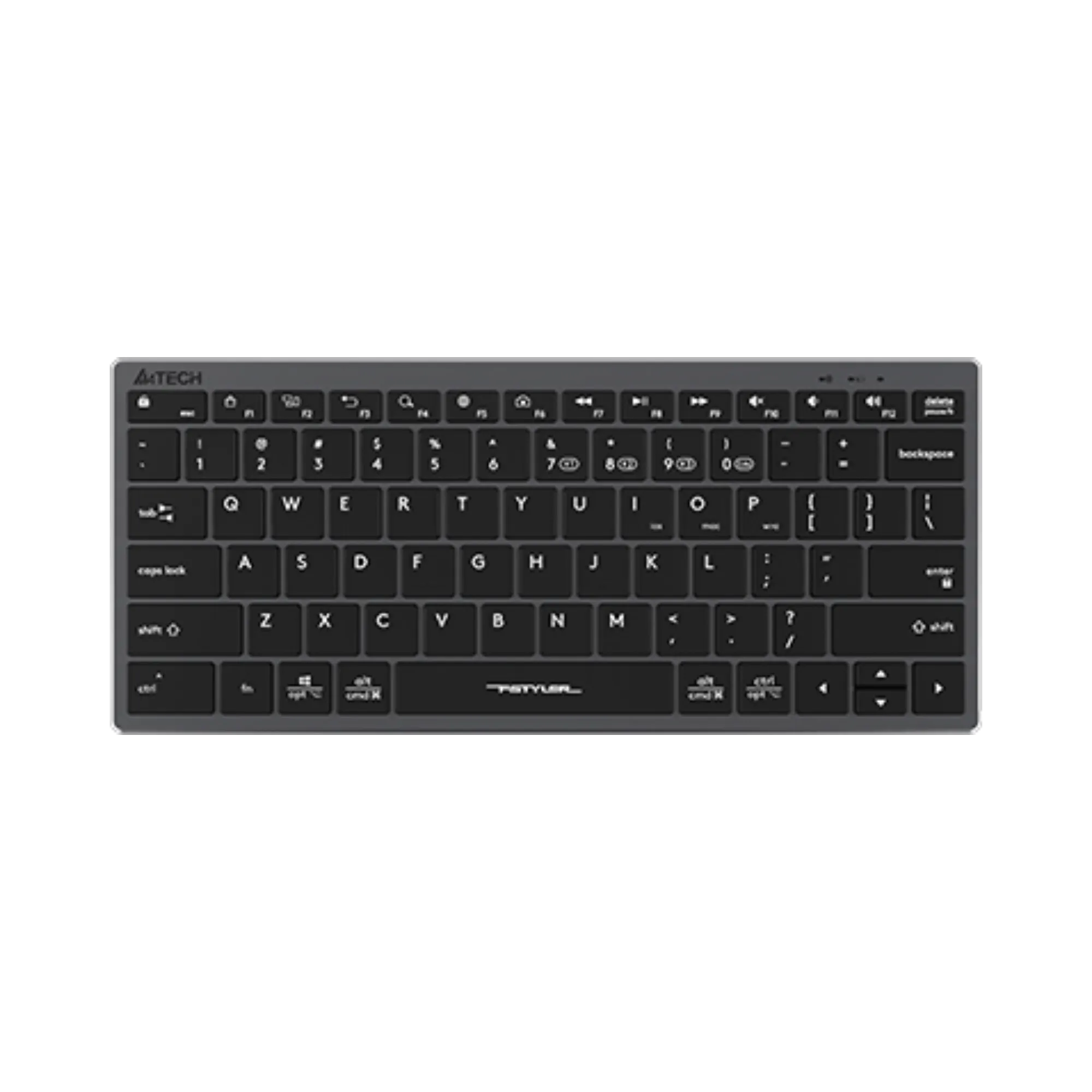 A4TECH Fstyler FBX51C Bluetooth & 2.4G Wireless Keyboard Black