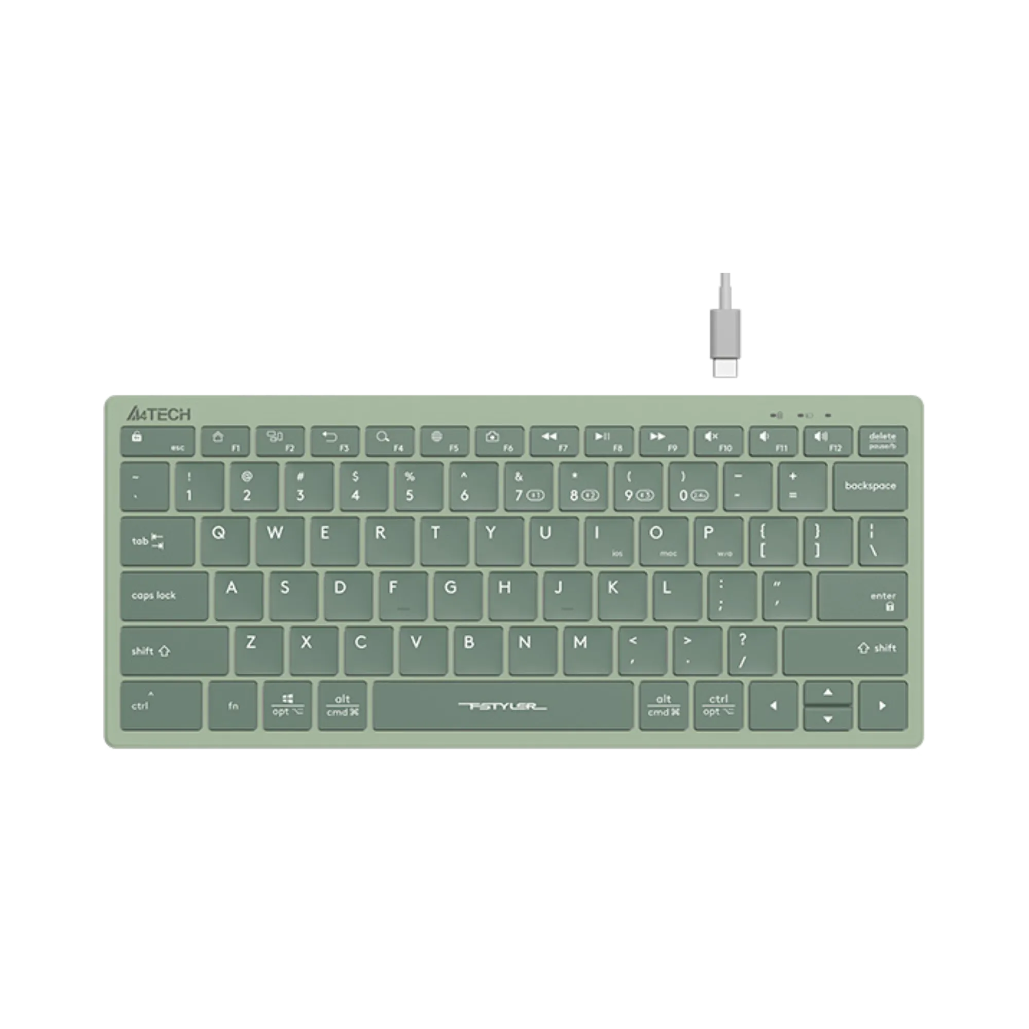 A4TECH Fstyler FBX51C Bluetooth & 2.4G Wireless Keyboard