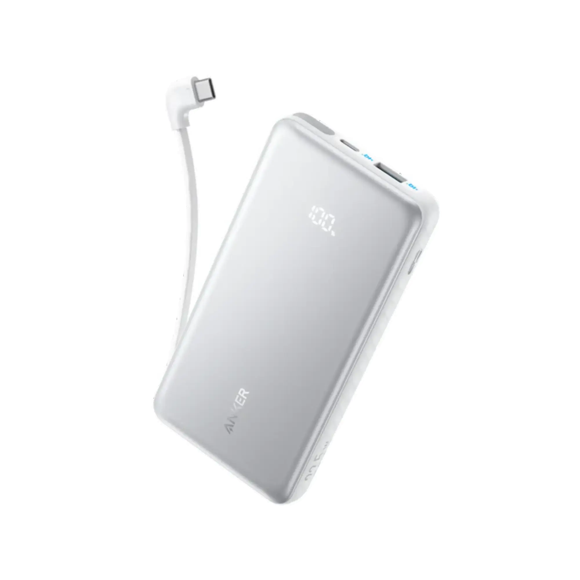 Anker Zolo 20000mAh 22.5W Power Bank with Built-in Type-C Cable