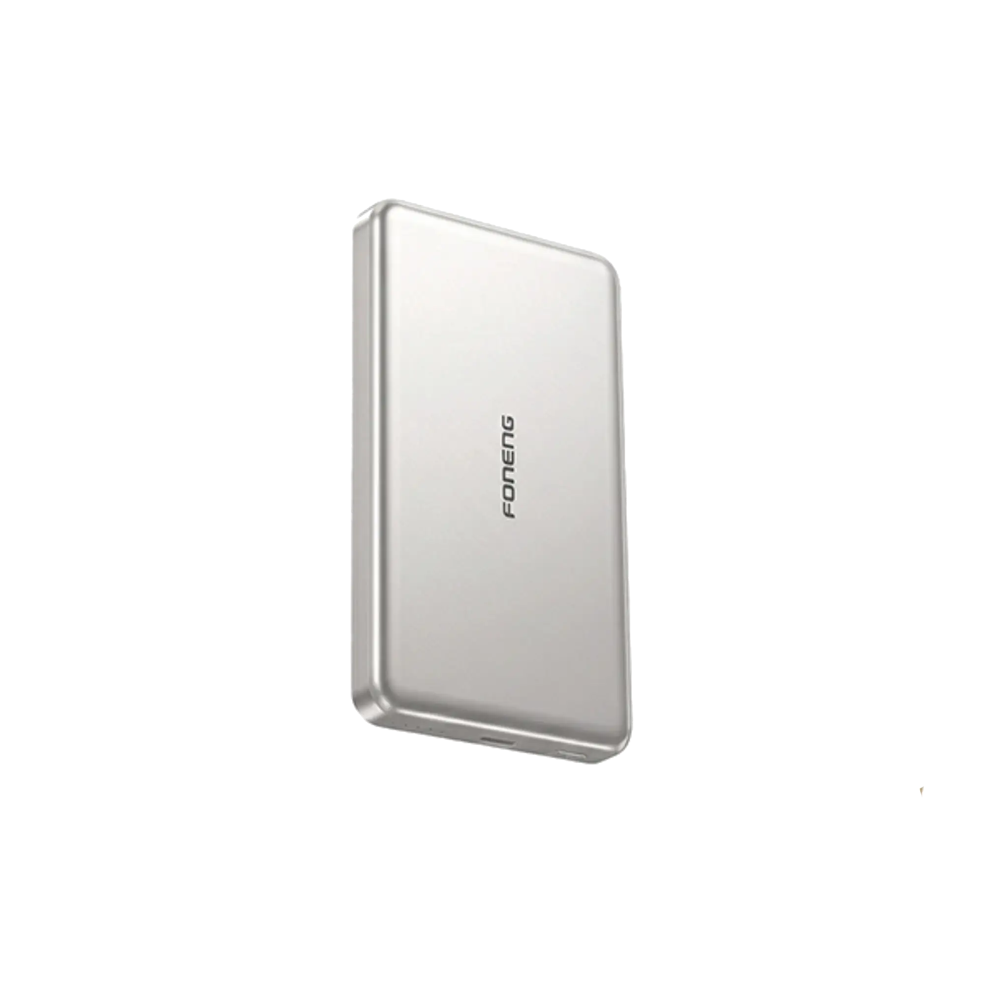 Foneng PX155 5000mAh Wireless Power Bank Silver