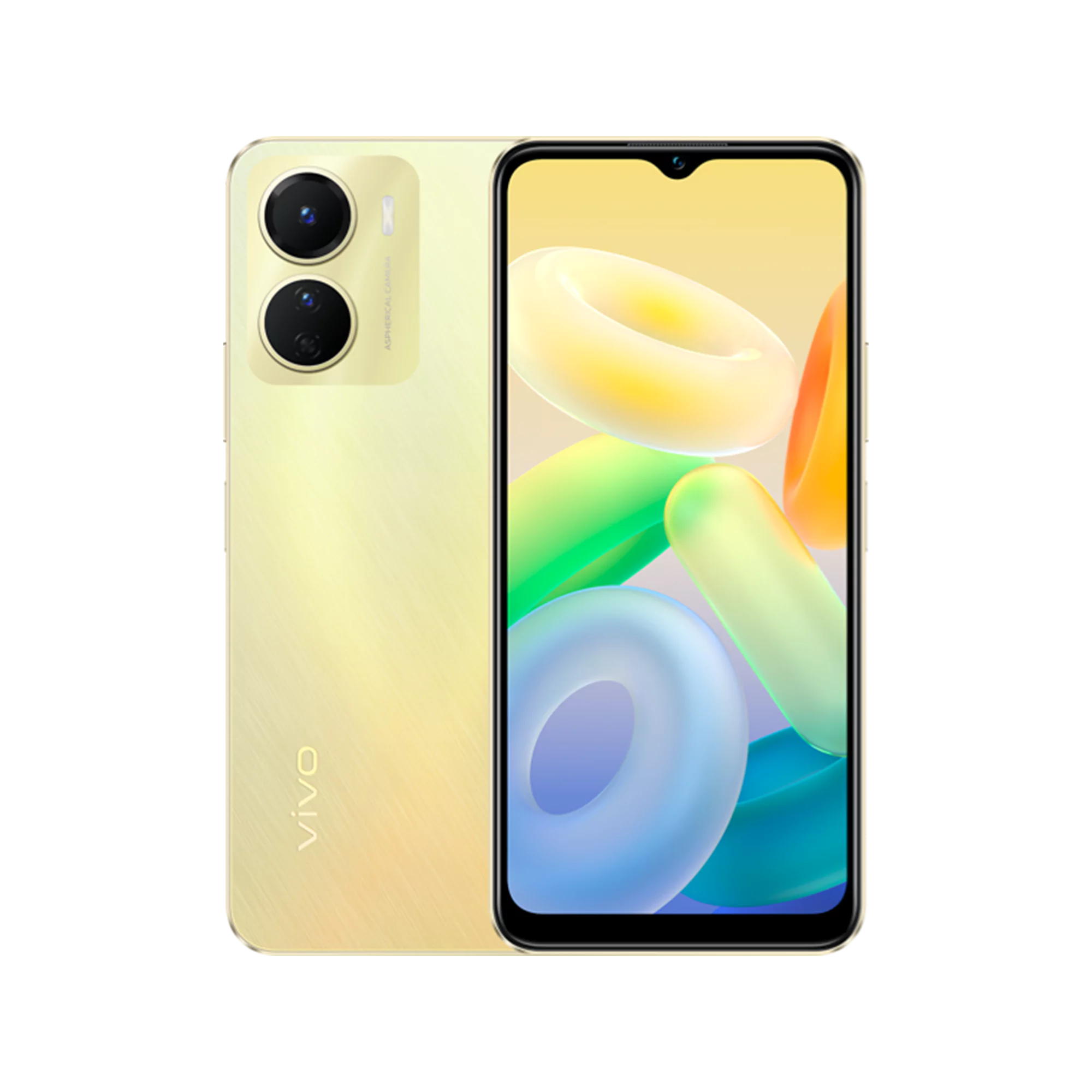 vivo Y16 (Official) 4/64GB | Drizzling Gold