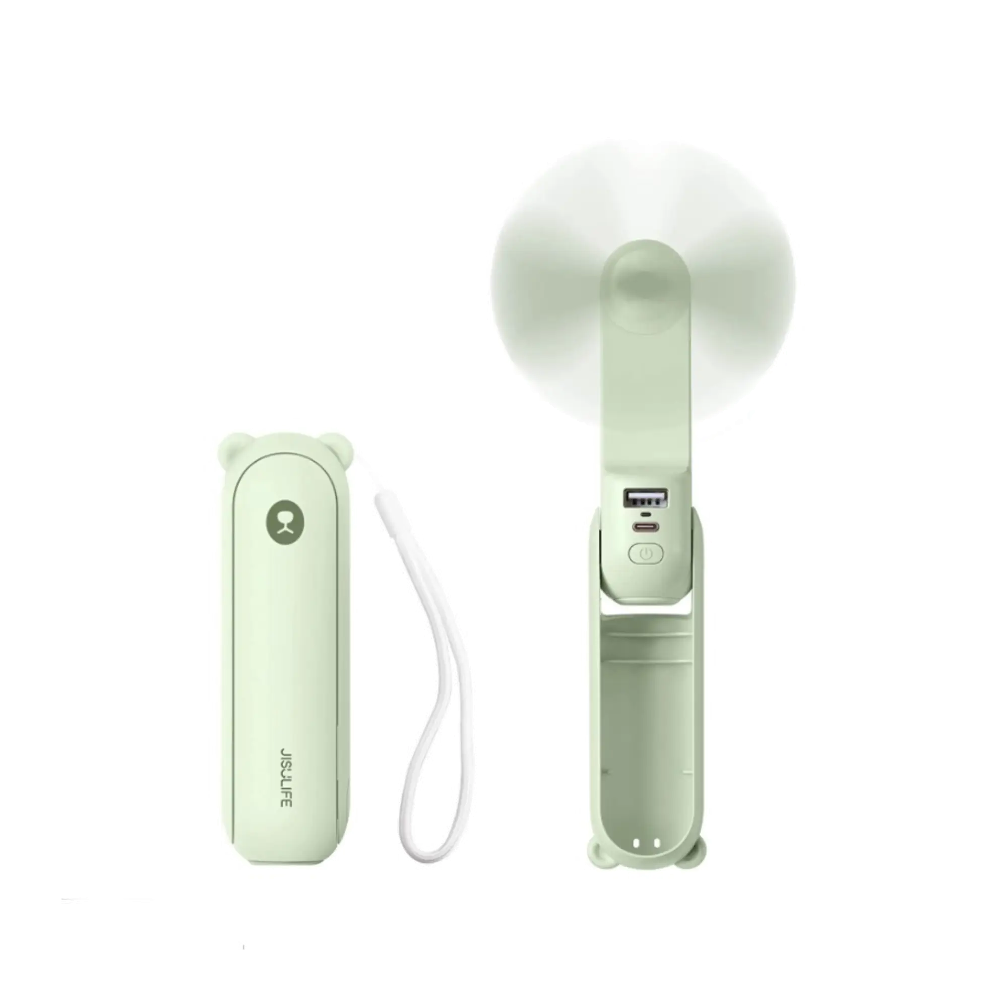 JISULIFE F8 2000mAh Mini Foldable Fan