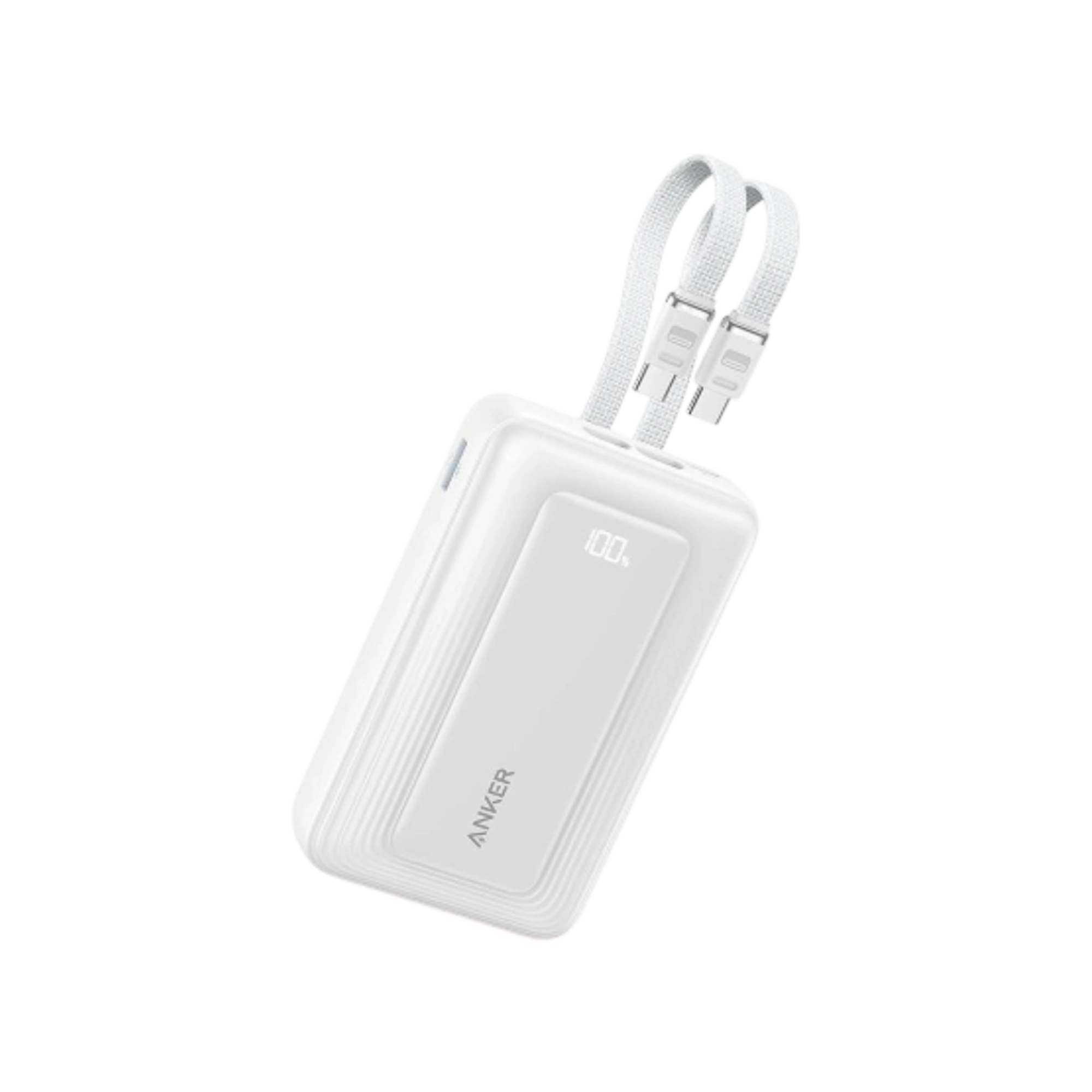 Anker Zolo 20000mAh 45W Power Bank with Built-in Dual USB-C Cables