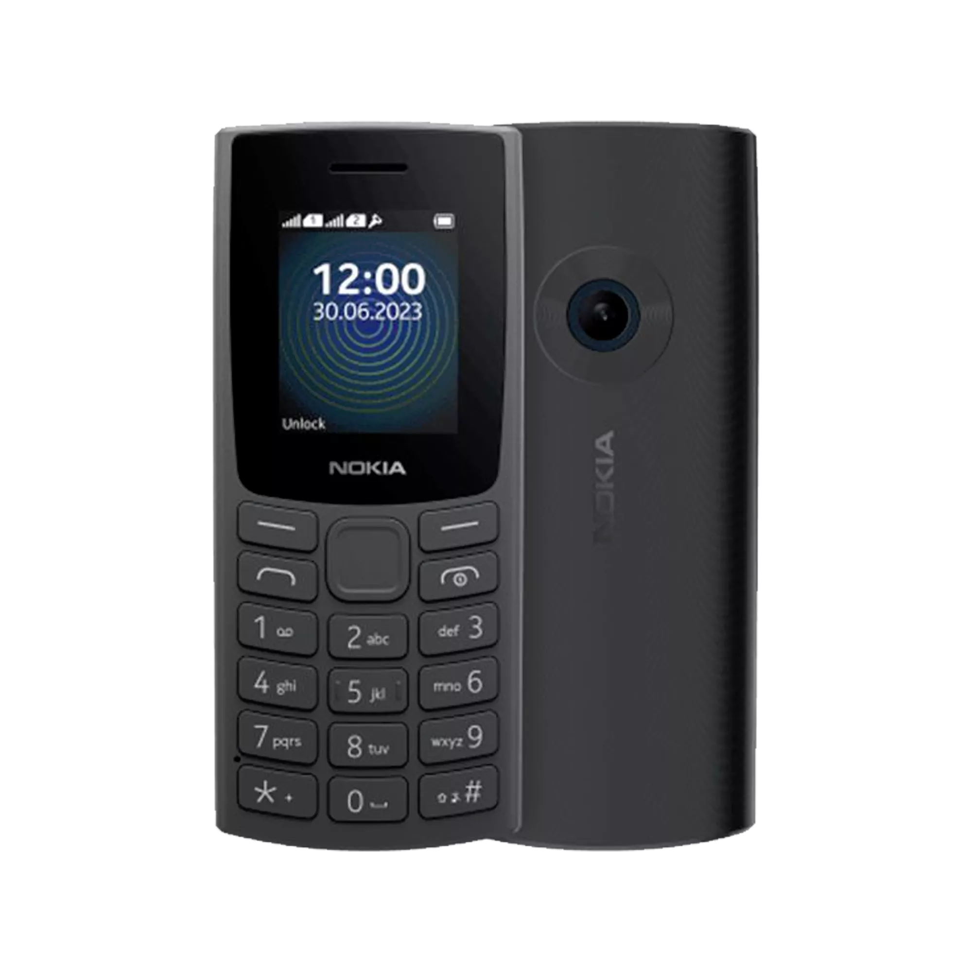 Nokia 110 DS (Official) Charcoal