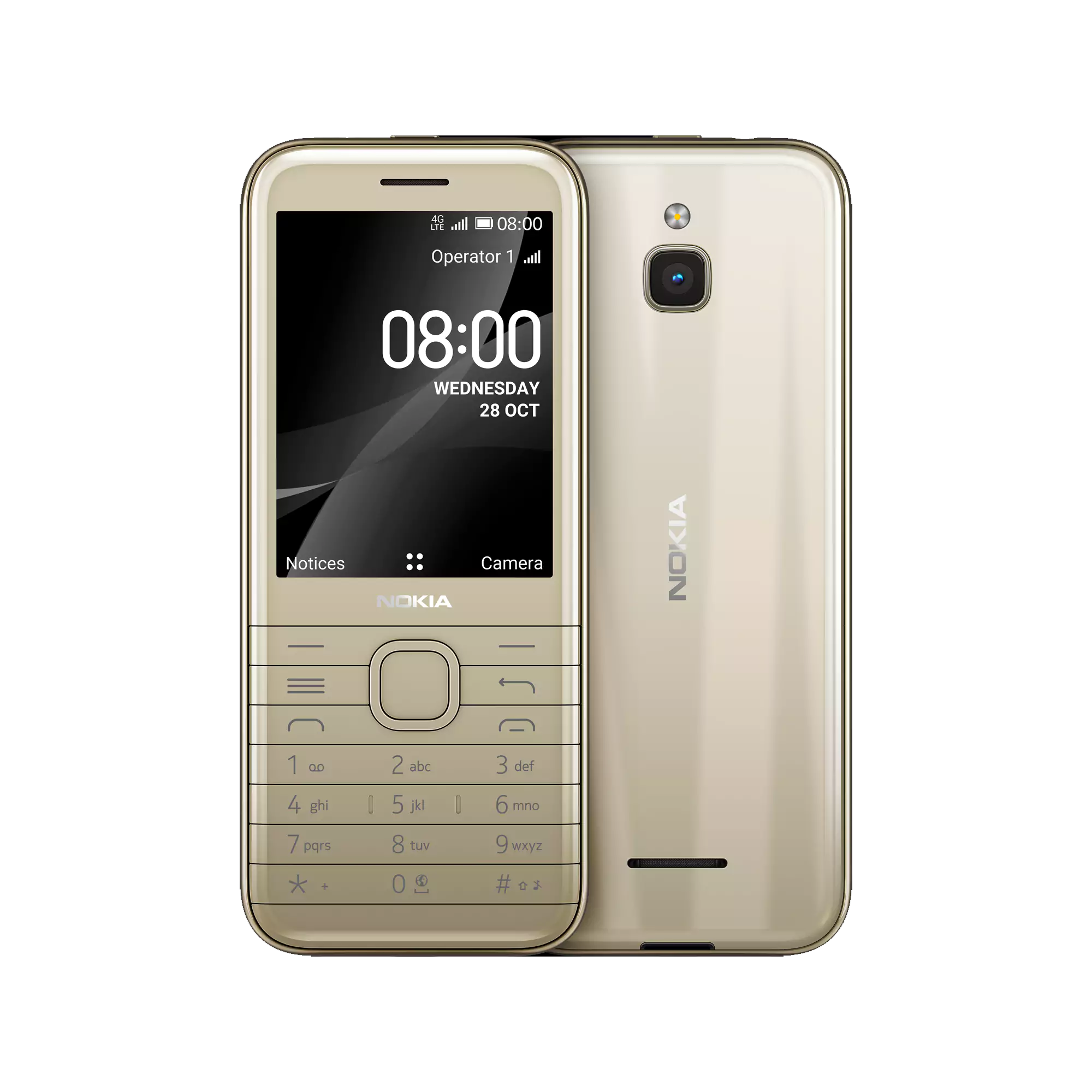 Nokia 8000  (Official) Gold