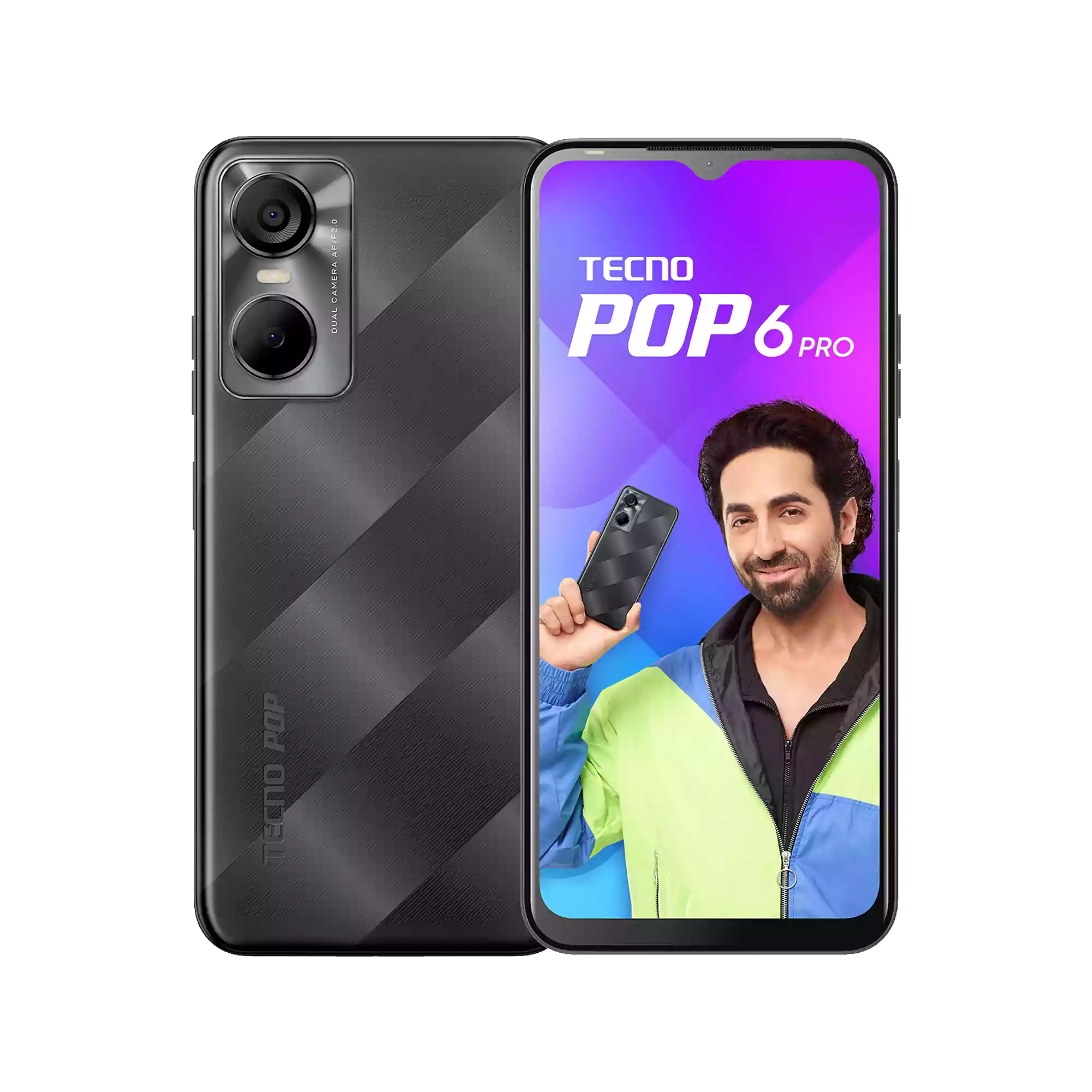 Tecno Pop 6 Pro (Official) 2/32GB | Black