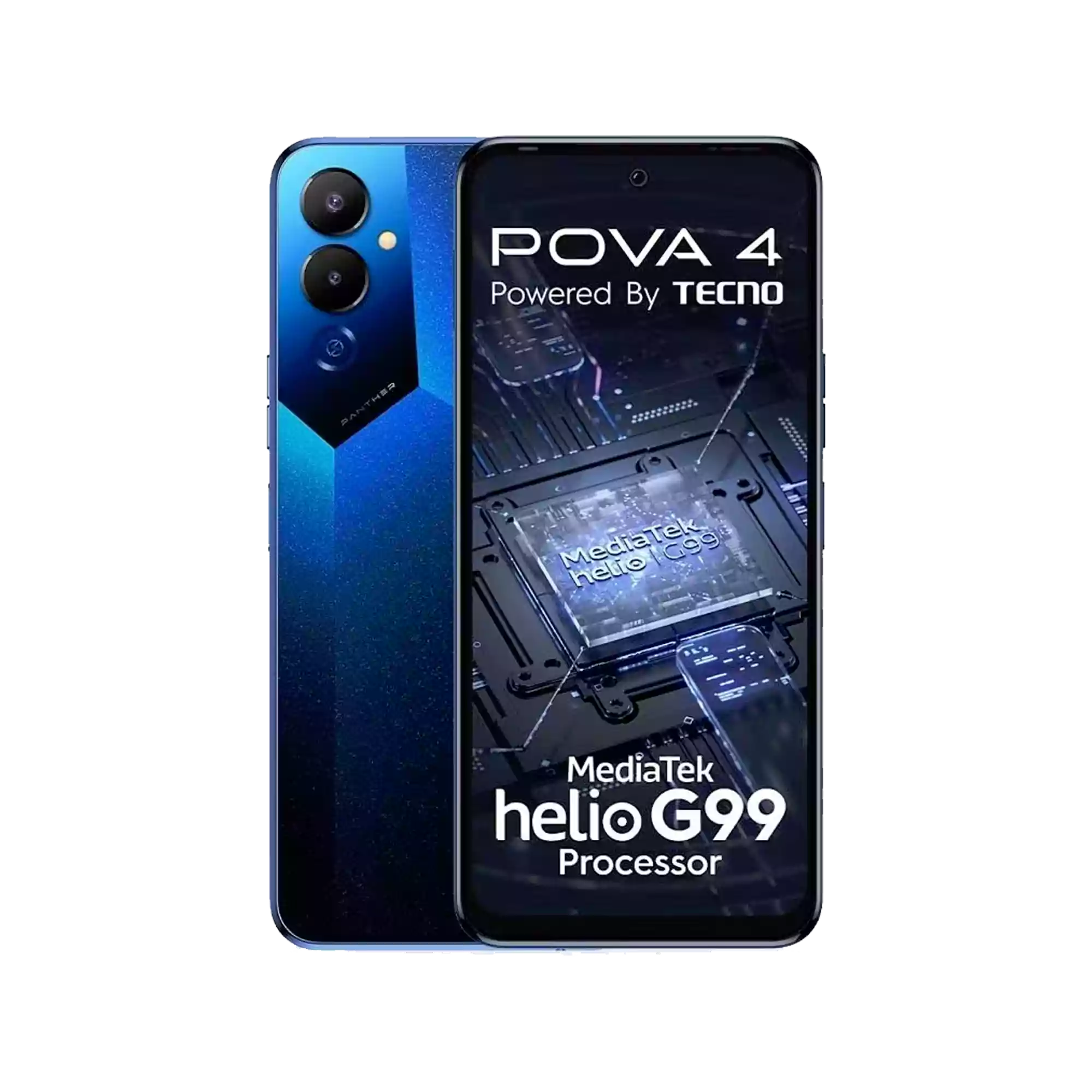 Tecno POVA 4 (Official) 8/128GB | Cryolite Blue