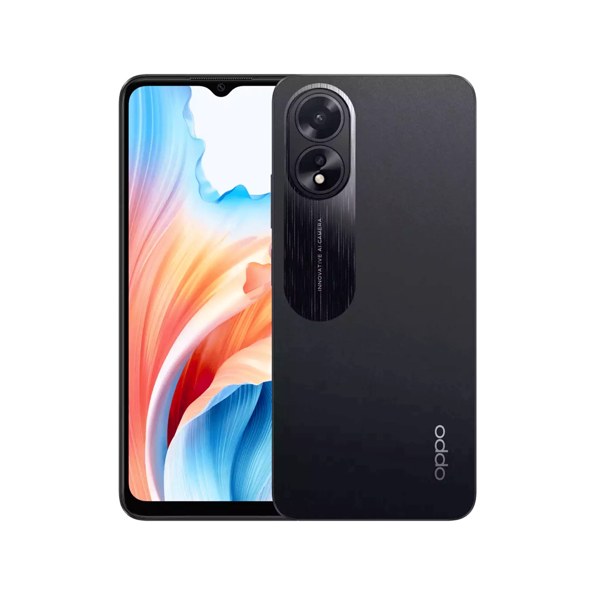 Oppo A38 (Official) Glowing Black | 4/128GB