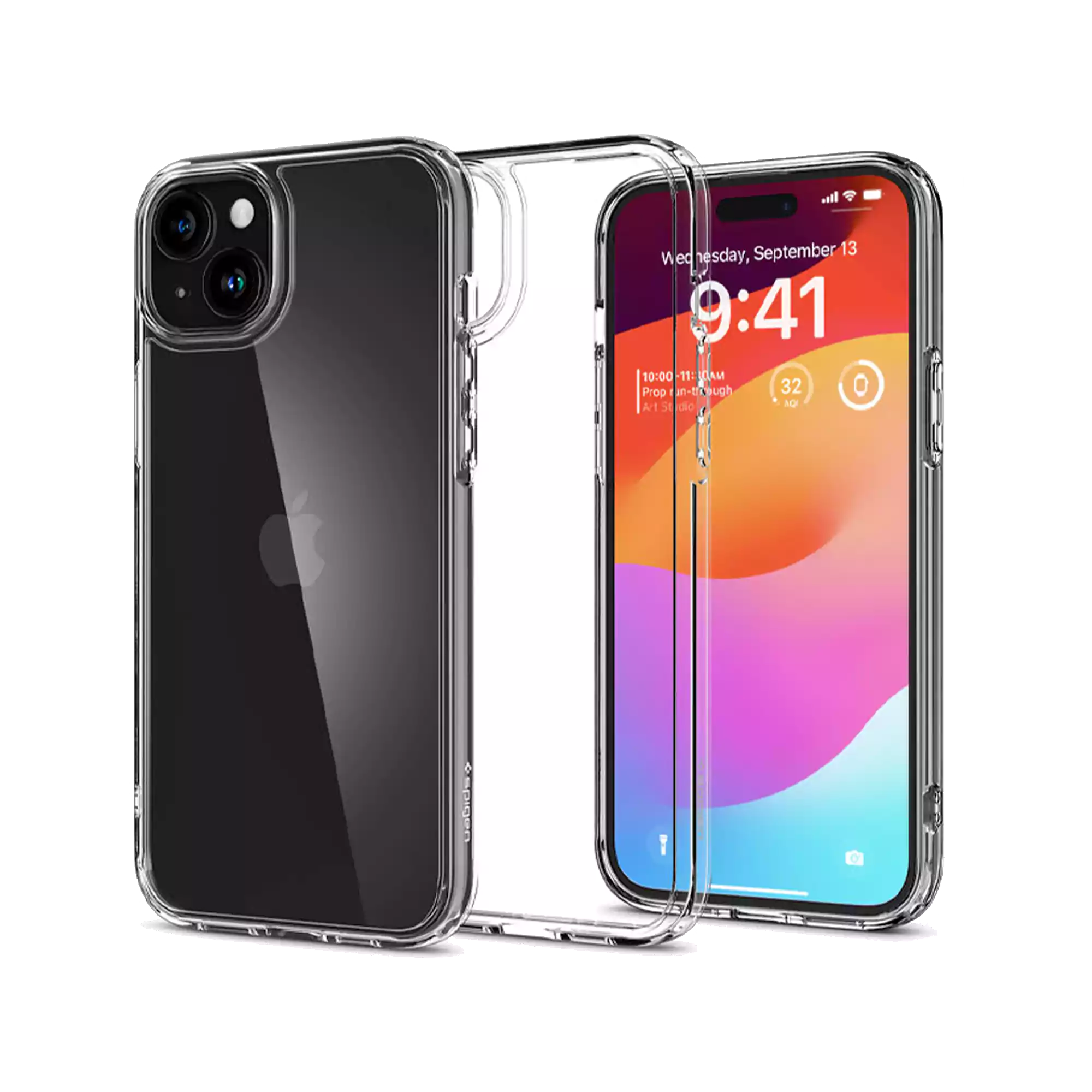 Crystal Hybrid Case for iPhone 15
