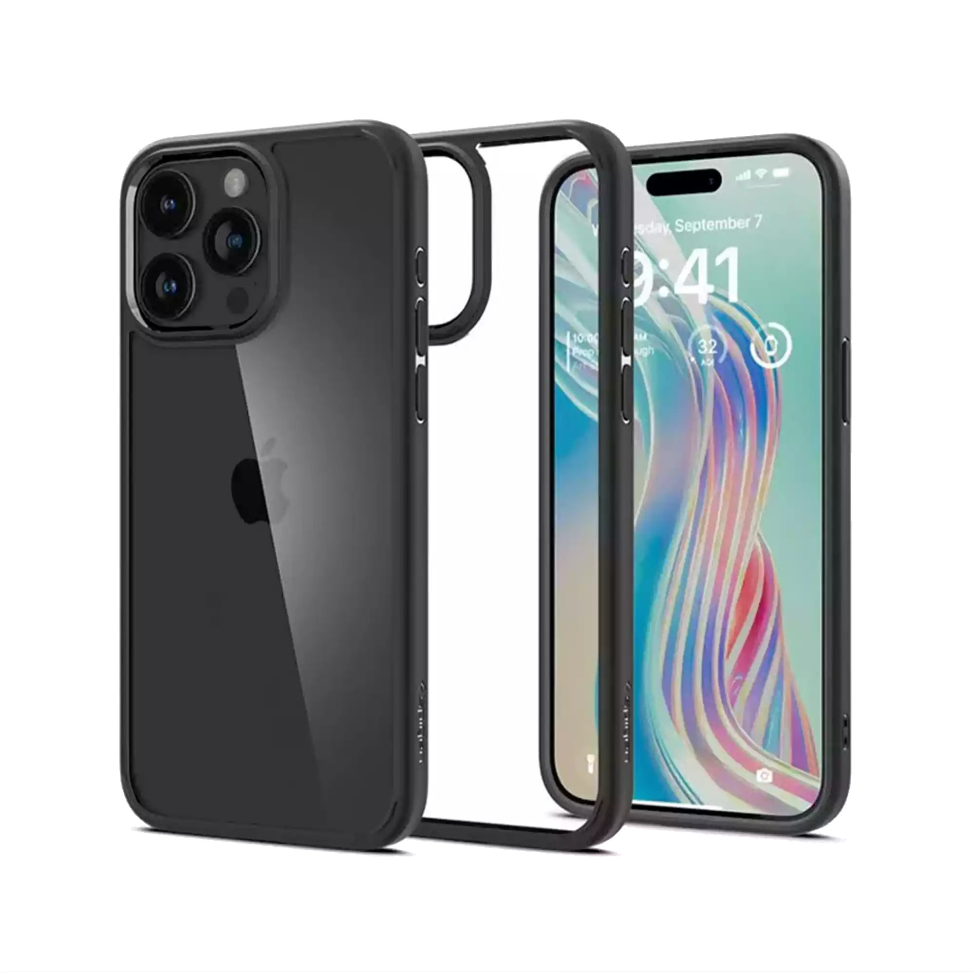 Crystal Hybrid Case for iPhone 15 Pro Max