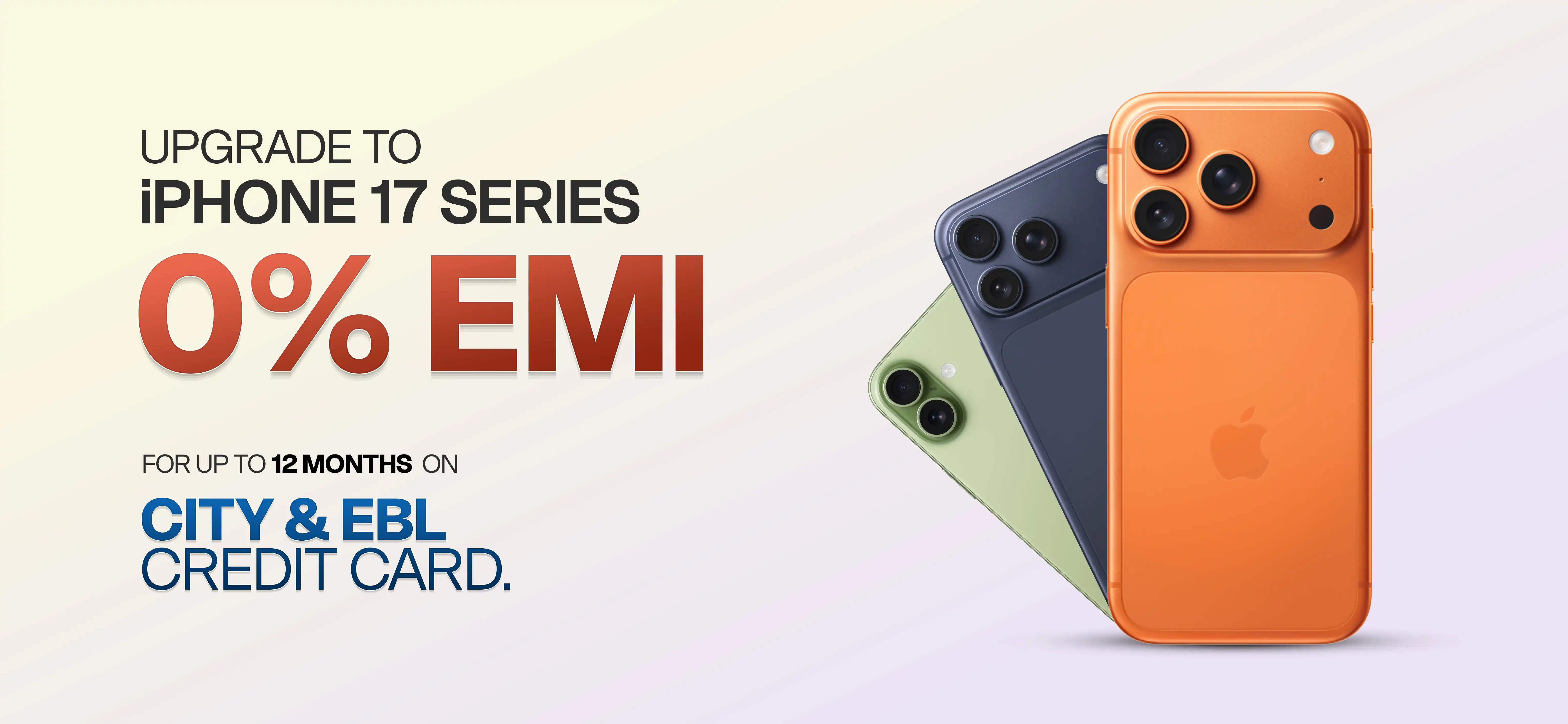 Exclusive 0% EMI Offer