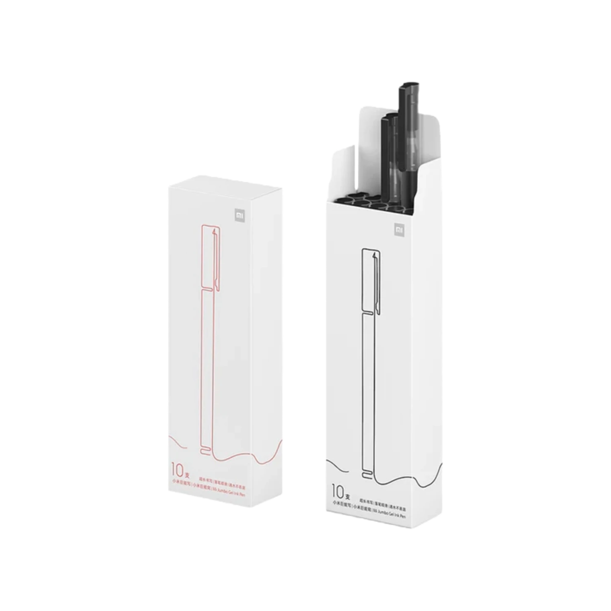 Xiaomi Jumbo Gel Ink Pen Black 10pcs 