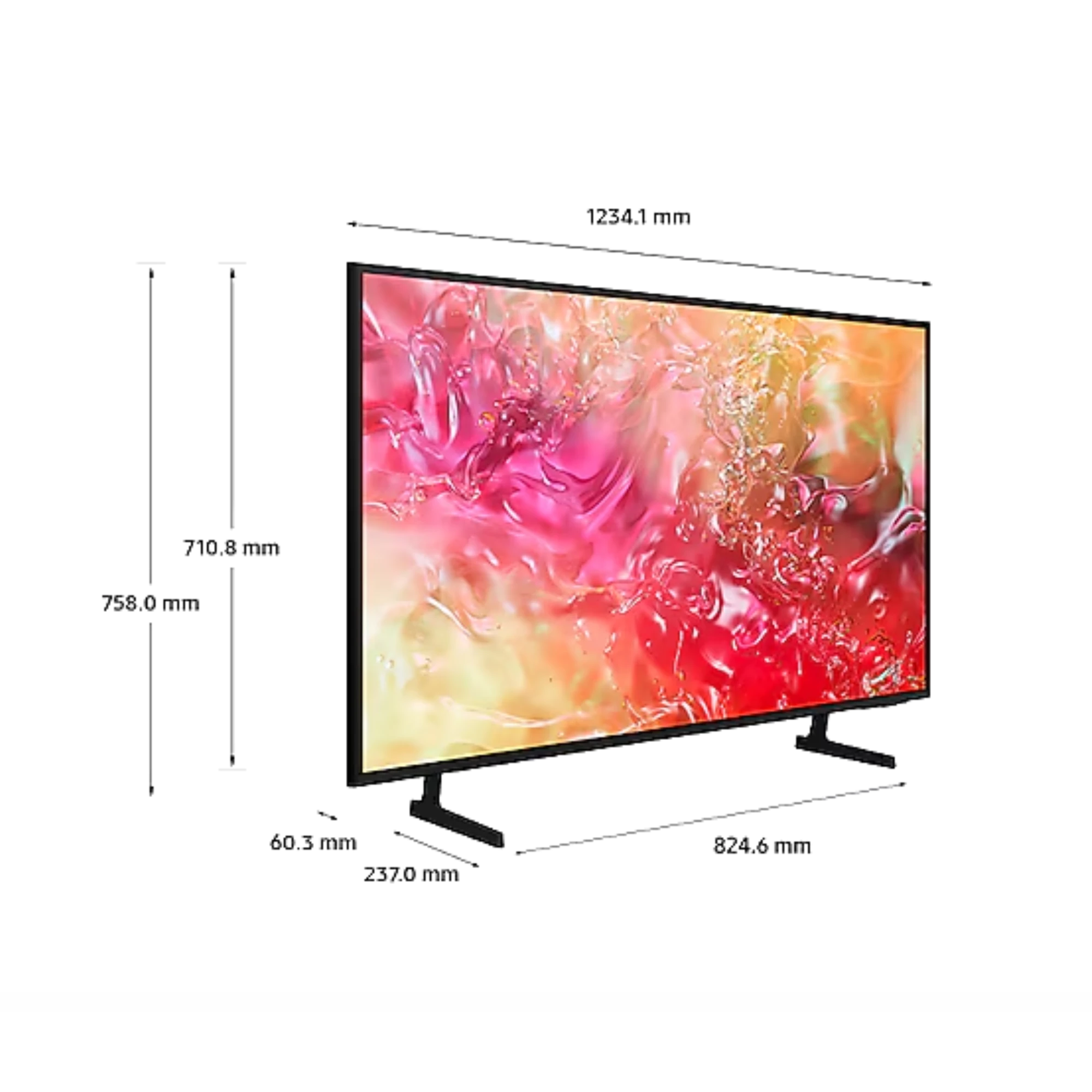 Samsung 55DU7000 55” Crystal UHD Smart TV