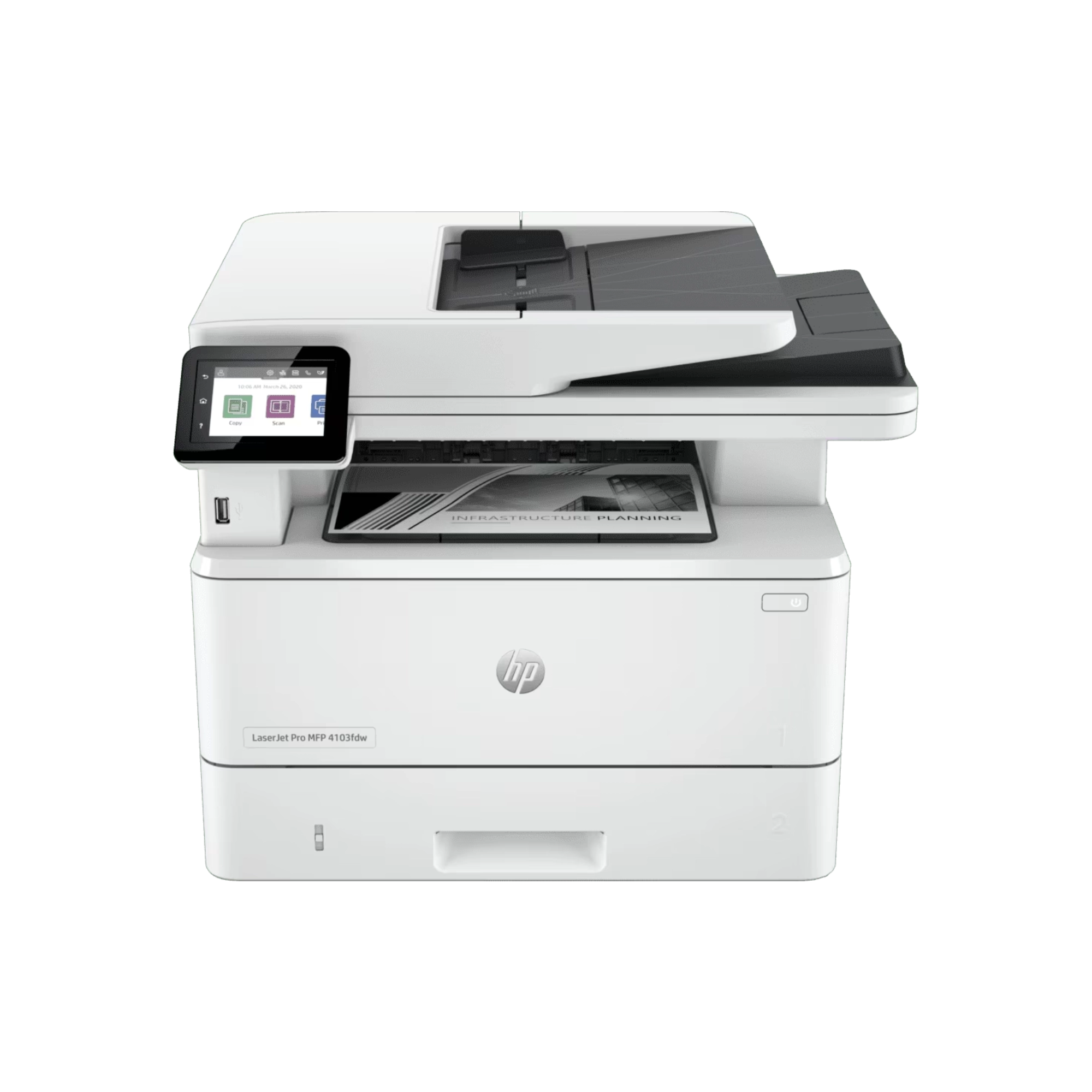 HP LaserJet Pro M4103FDW Multifunction Mono Laser Printer 
