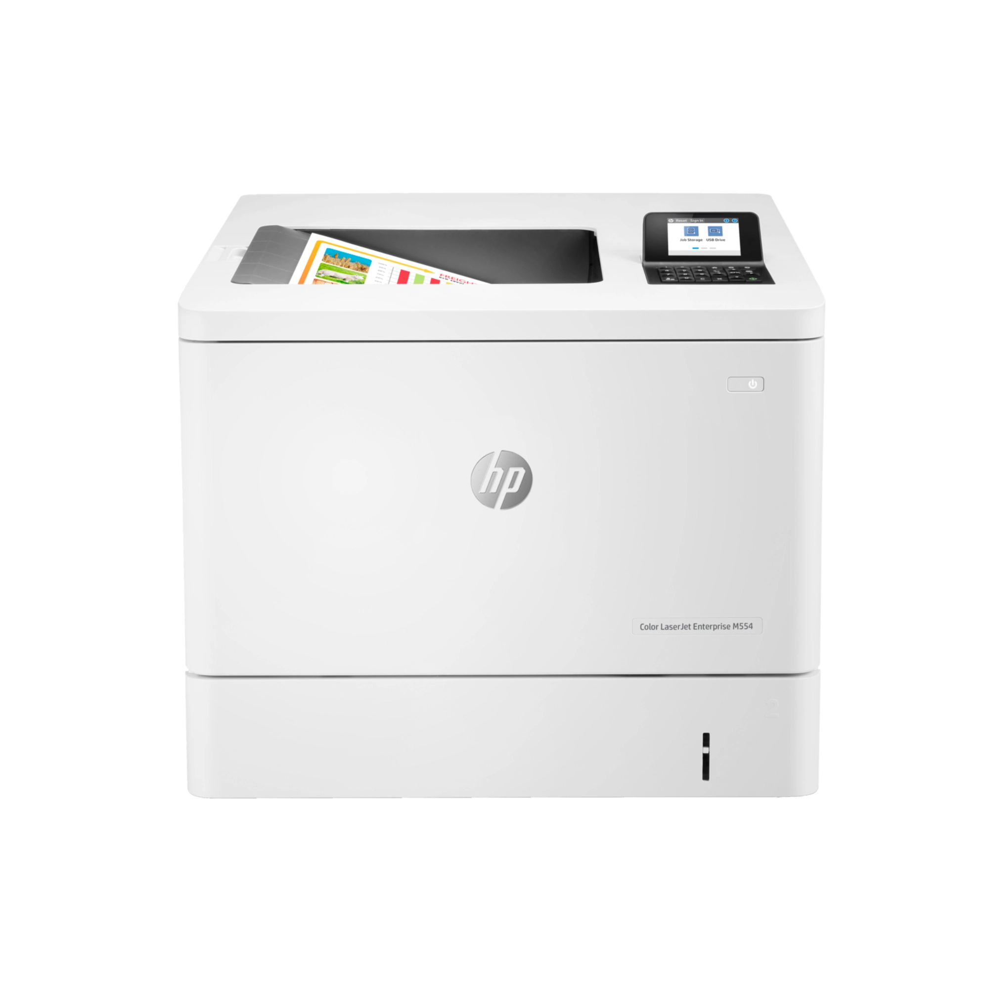 HP Enterprise M554DN Single Function Color LaserJet Printer 