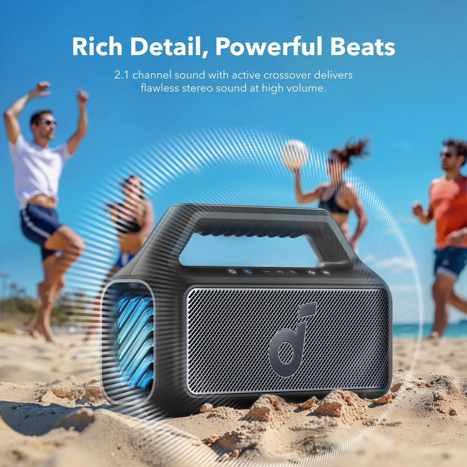Anker Soundcore Boom 2 Portable Bluetooth Speaker