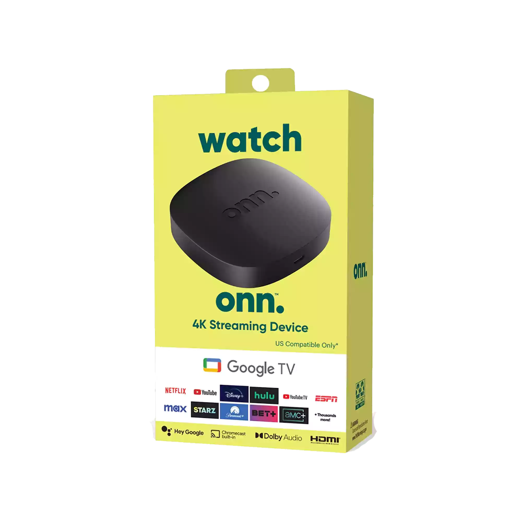 ONN Google TV 4K Streaming Box