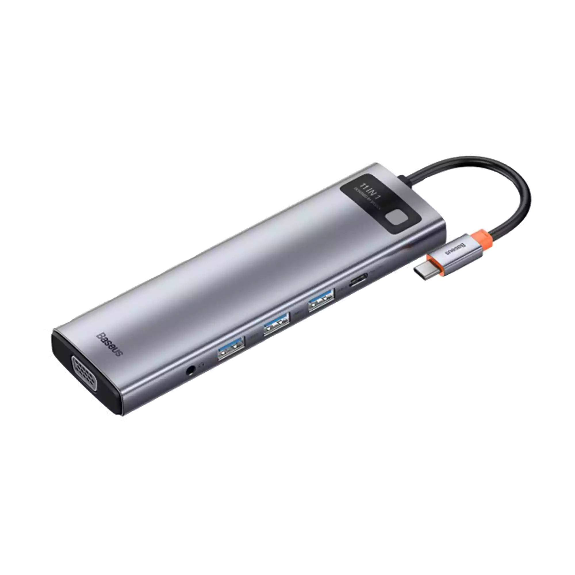 Baseus Metal Gleam 11-Port USB-C Hub Docking Station 