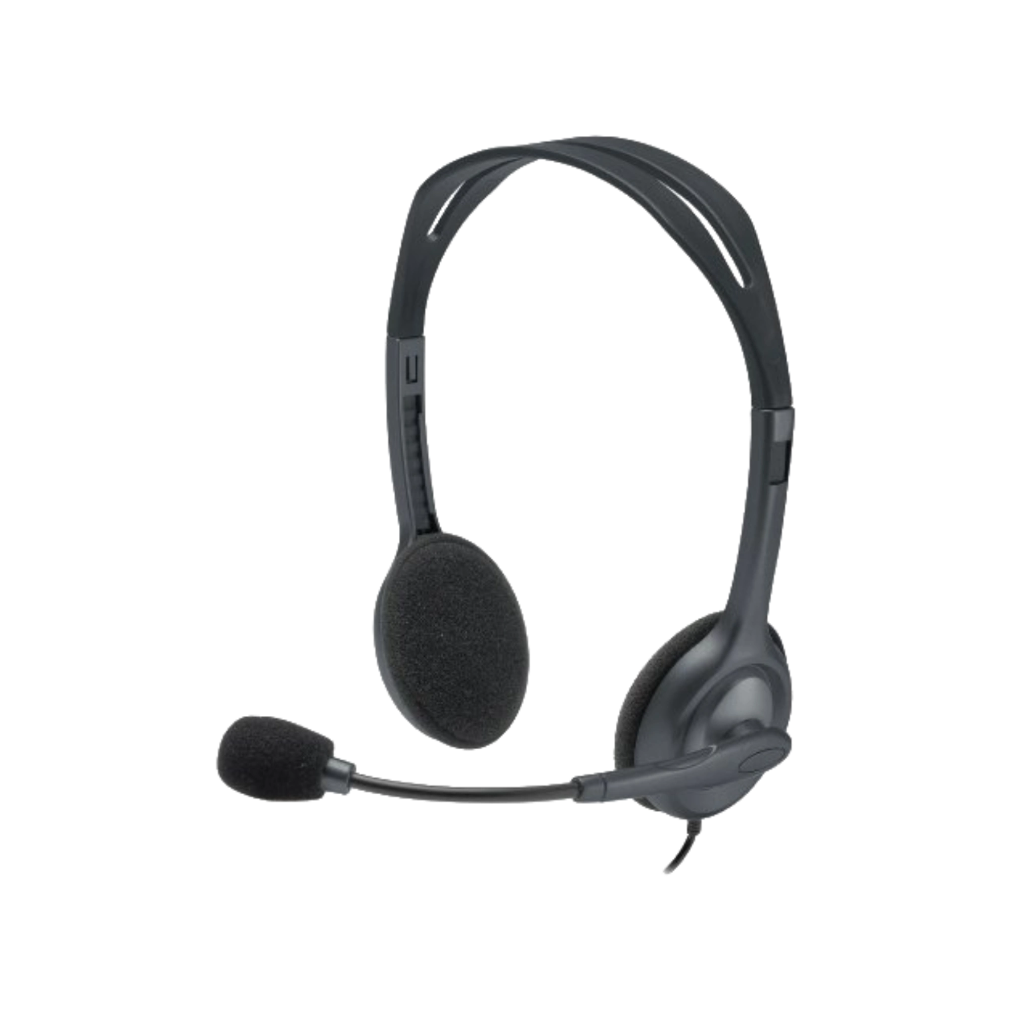 Logitech H111 Stereo Headset with Noise Cancelling Mic (3.5mm) 