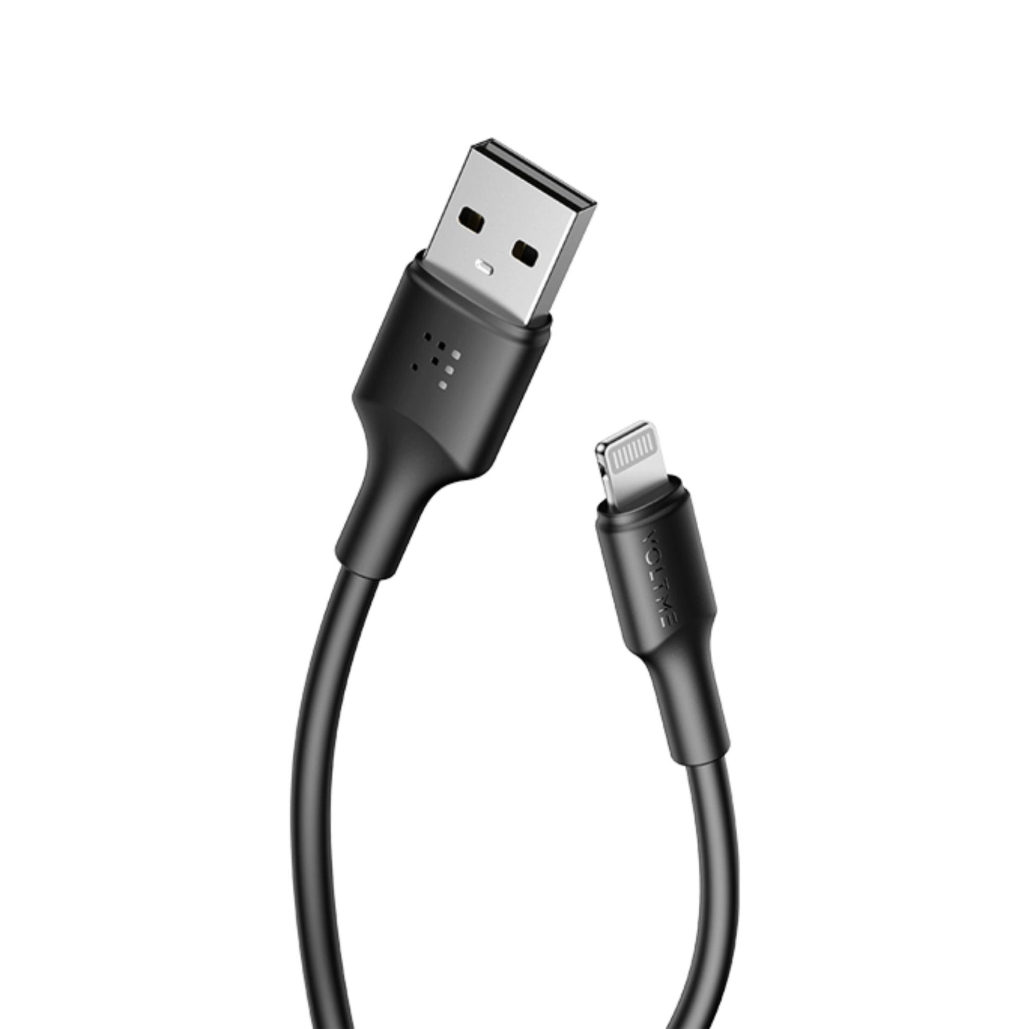 VOLTME PowerLink EDC 4ft USB-A to Lightning Cable 