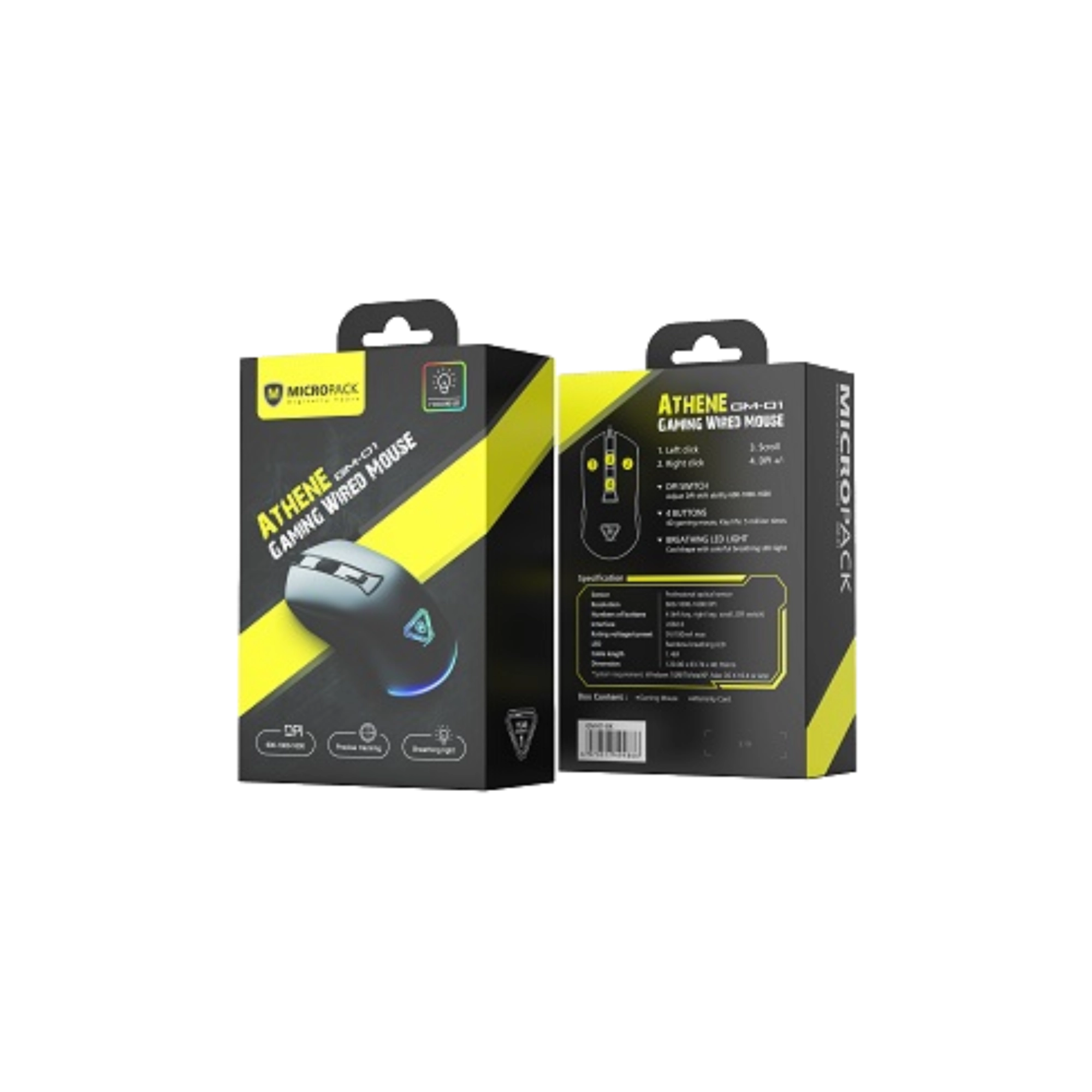 Micropack GM-01 Athene RGB Gaming Mouse