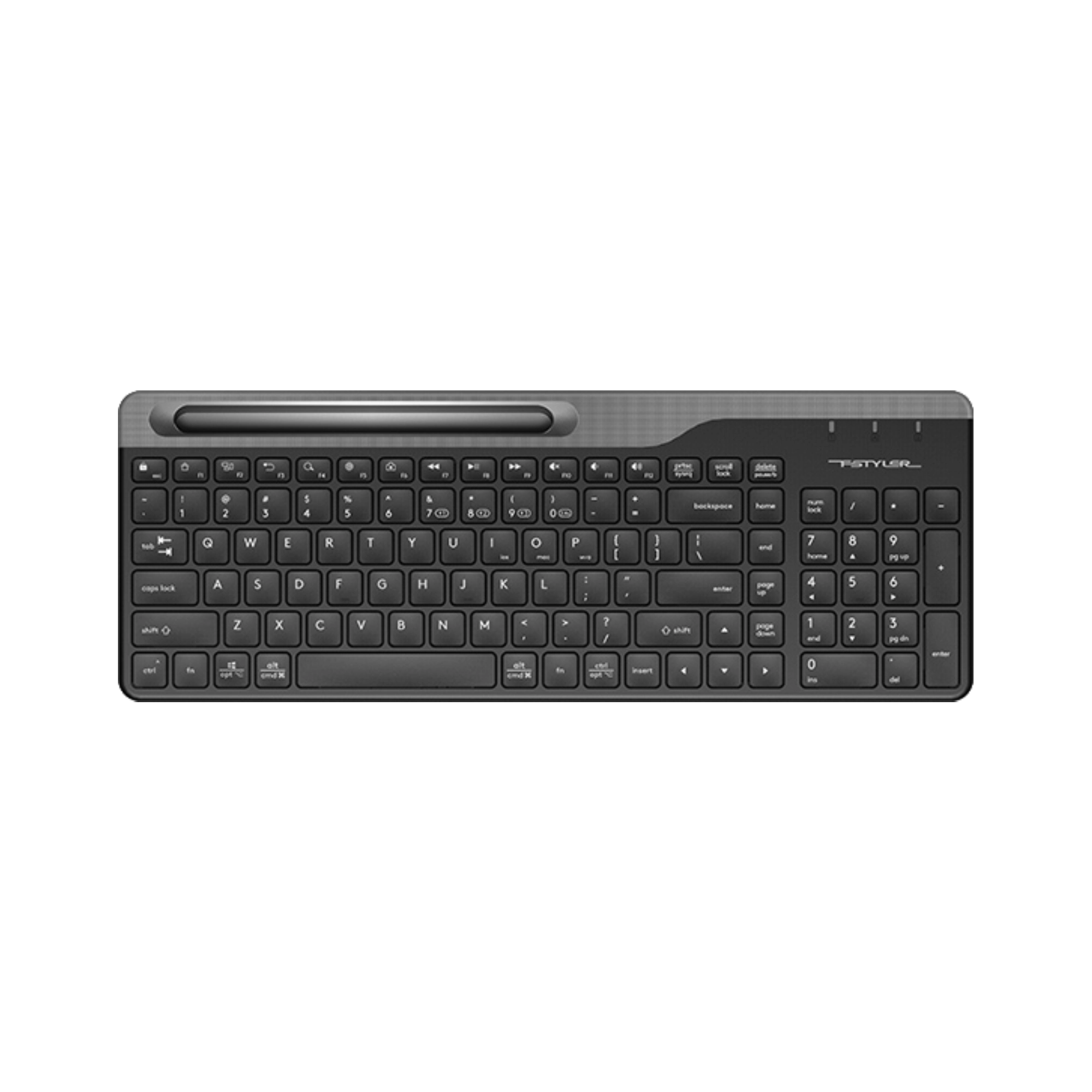 A4Tech Fstyler FBK25 Wireless Keyboard with Phone Stand 