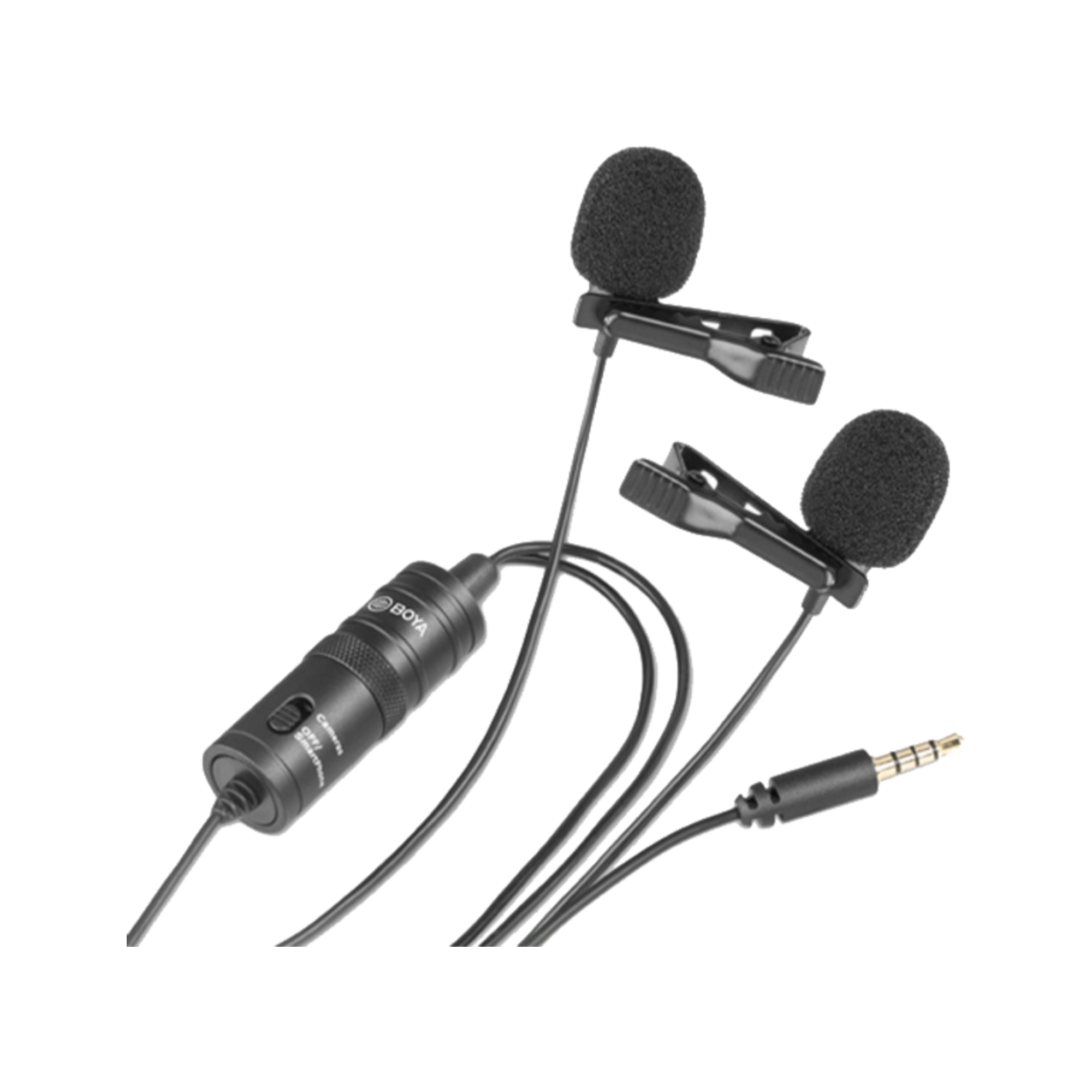 Boya BY-M1DM Dual Omni-Directional Lavalier Microphone