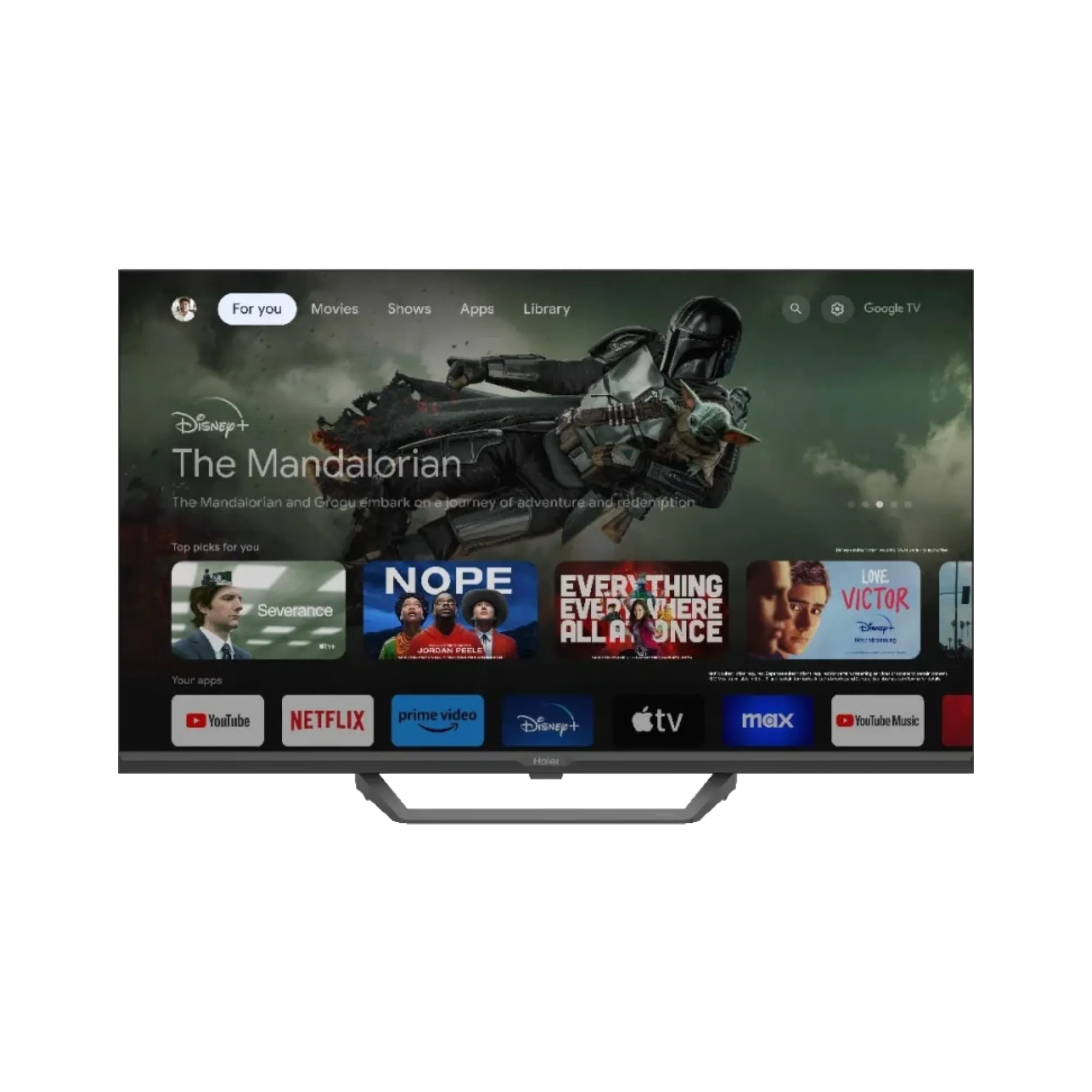 Haier H32S80EFX 32" QLED FHD Smart TV